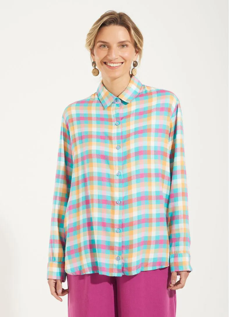 Camisa xadrez garden