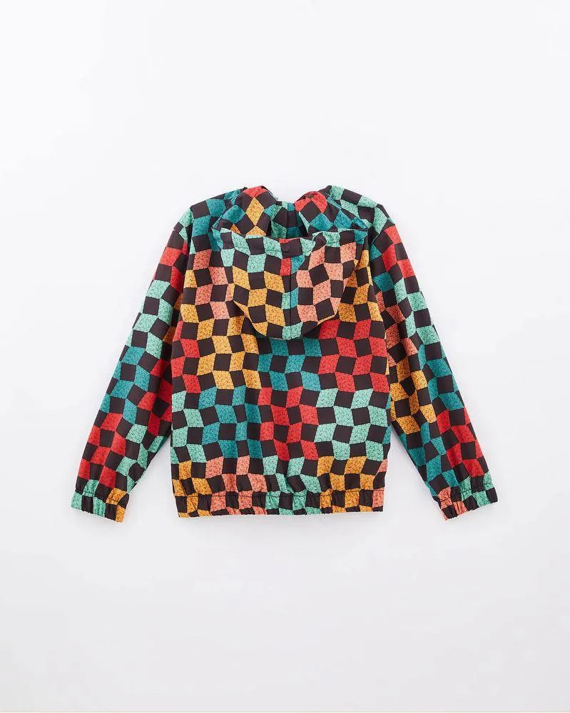 Jaqueta Nylon Cubinhos