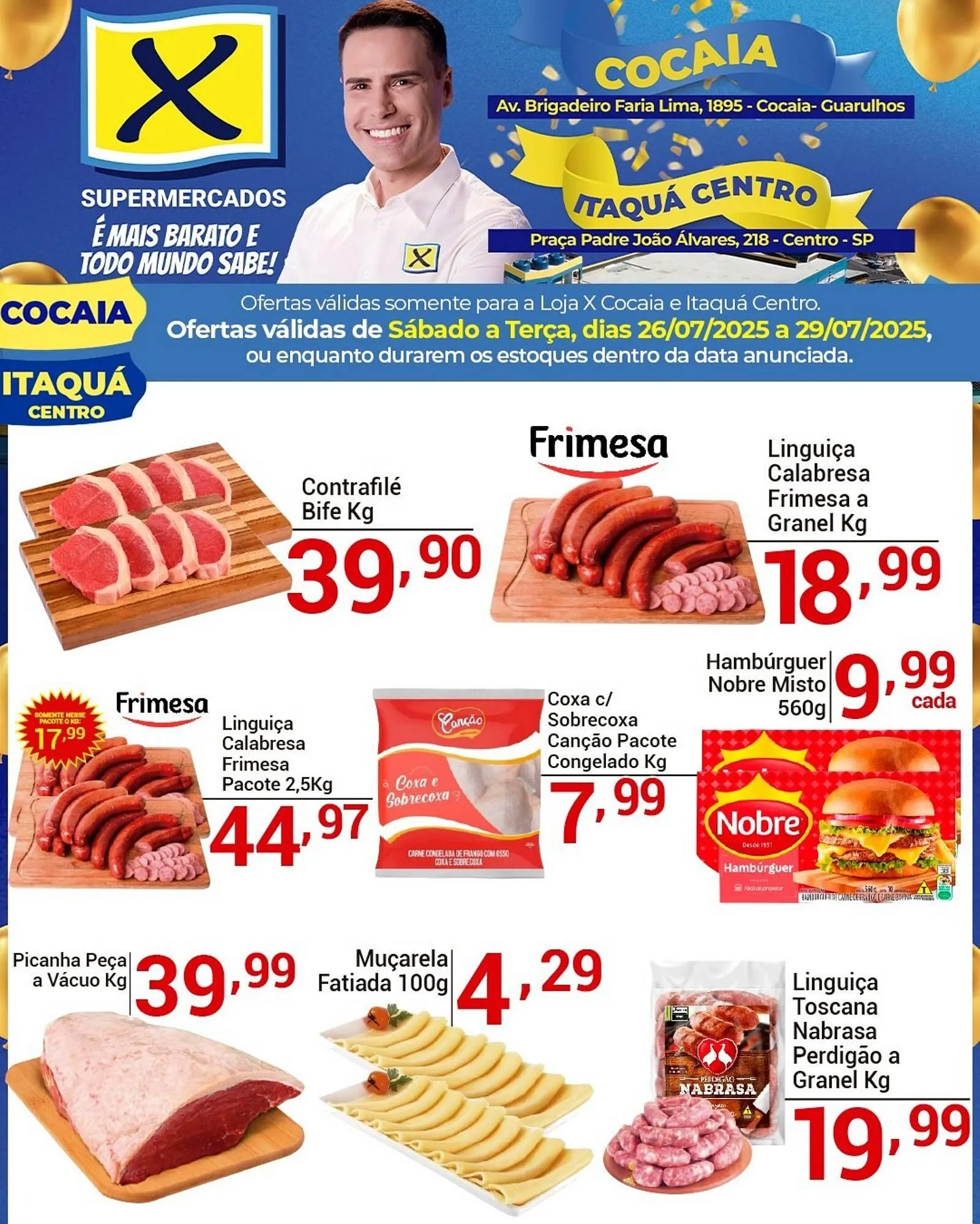 Encarte de Catálogo X Supermercados 26 de julho até 29 de julho 2025 - Pagina 3