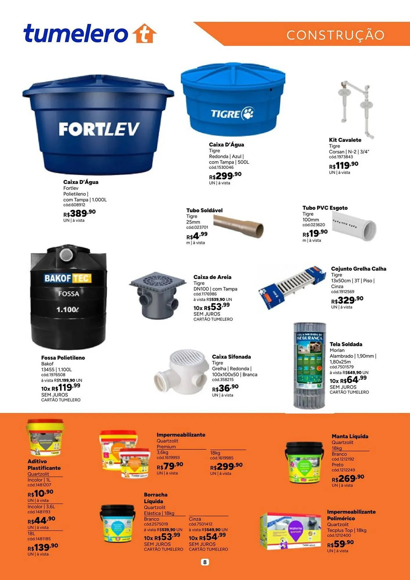 Encarte de Catálogo Tumelero 30 de janeiro até 18 de fevereiro 2026 - Pagina 8