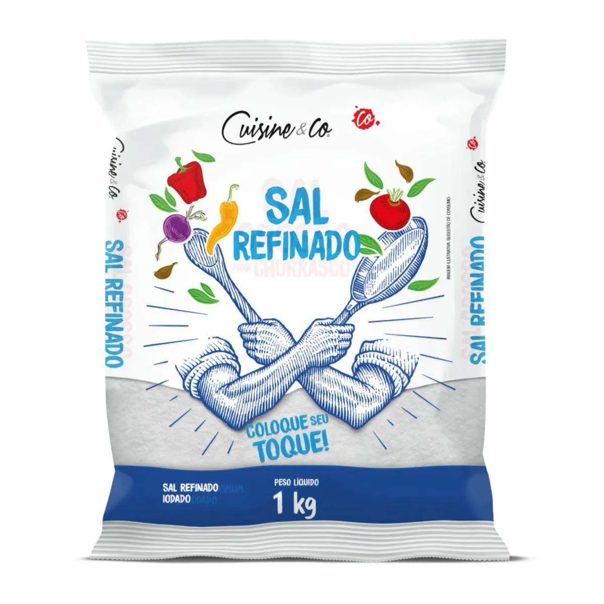 Sal Refinado Cuisine&Co 1Kg
