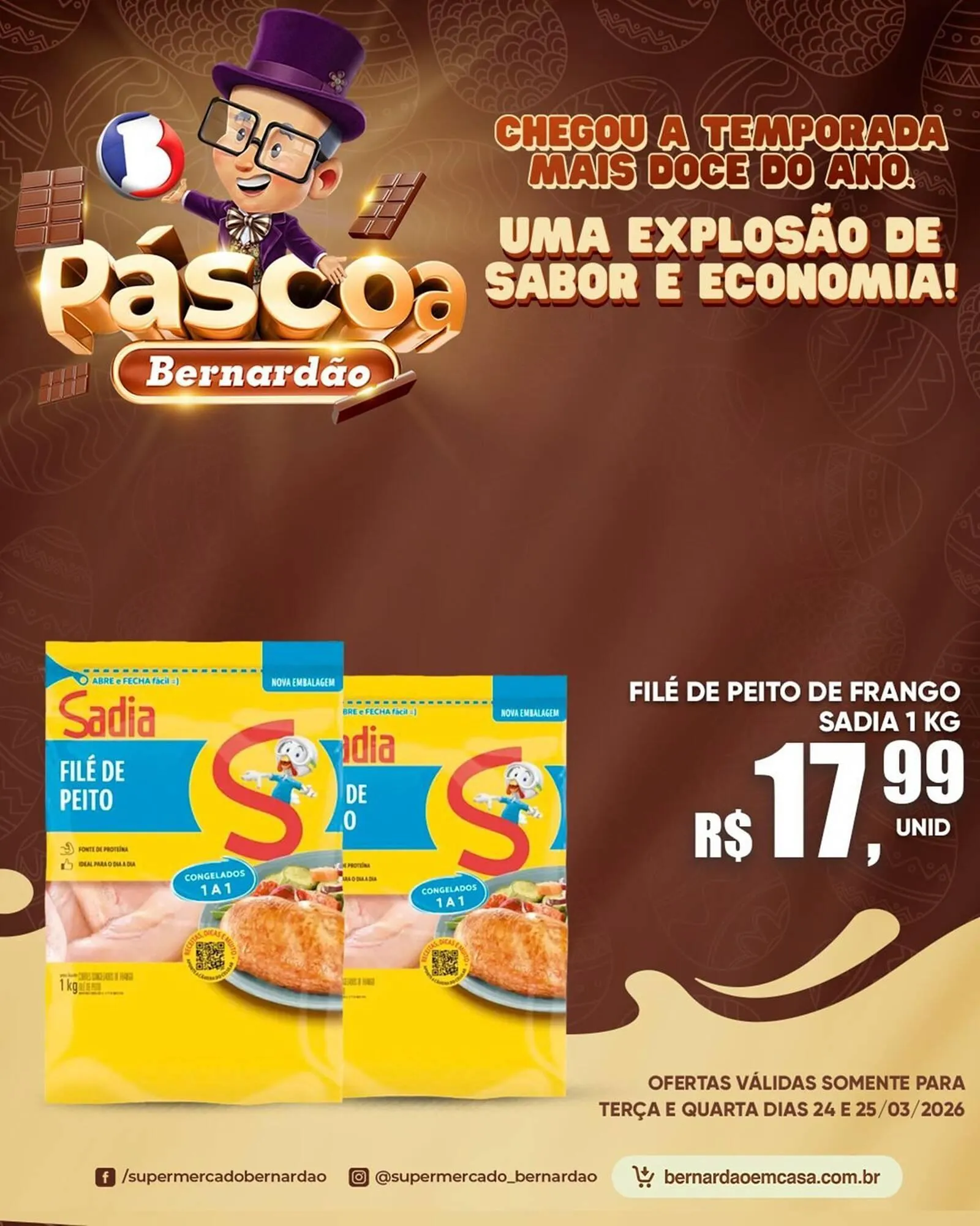 Encarte de Catálogo Supermercado Bernardão 24 de março até 25 de março 2026 - Pagina 4