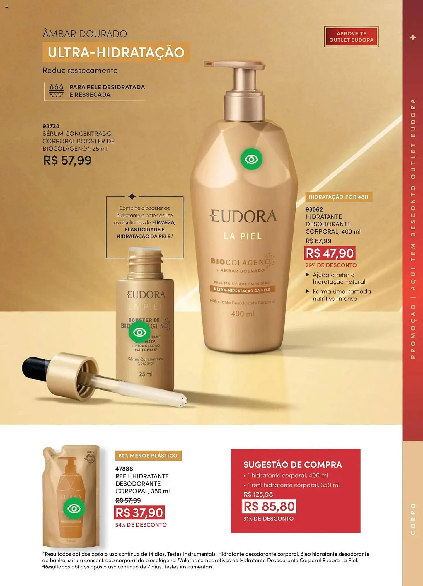 Encarte de Catálogo Eudora 17 de dezembro até 9 de janeiro 2026 - Pagina 124