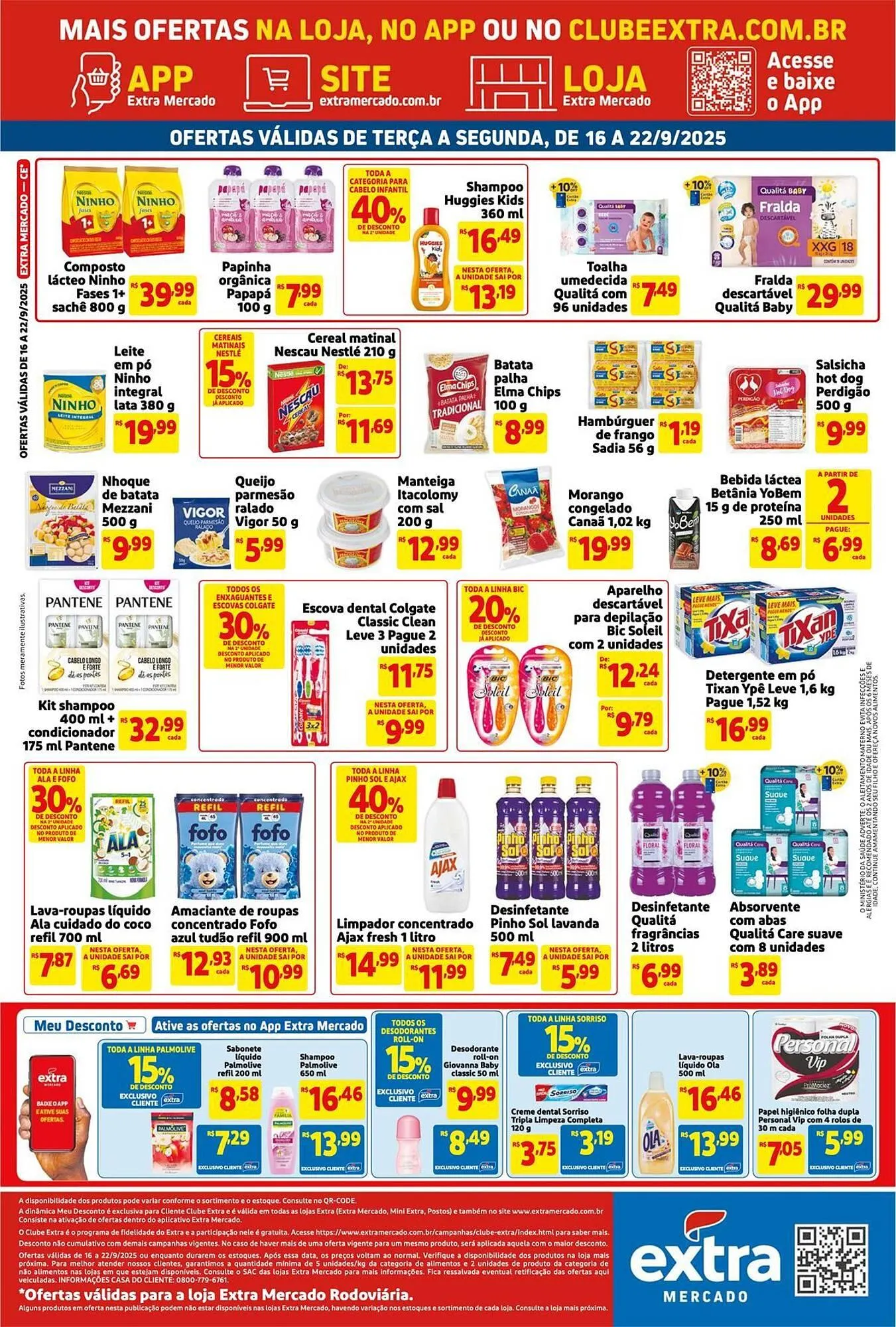 Encarte de Encarte Mercado Extra 16 de setembro até 22 de setembro 2025 - Pagina 2