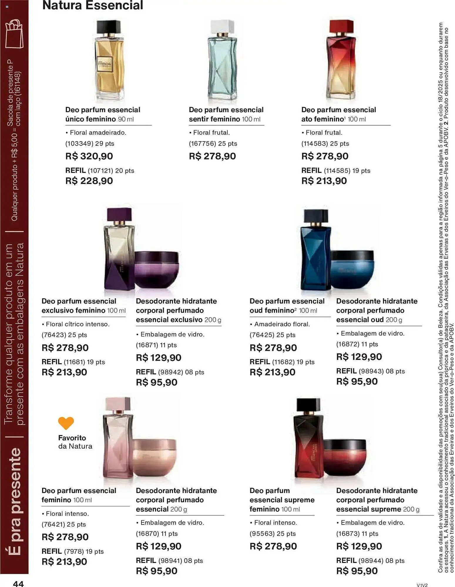 Encarte de Catálogo Natura 30 de outubro até 27 de novembro 2025 - Pagina 44