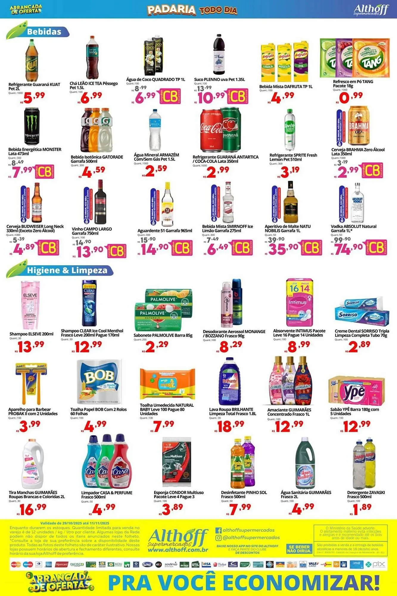 Encarte de Encarte Althoff Supermercados 29 de outubro até 11 de novembro 2025 - Pagina 5