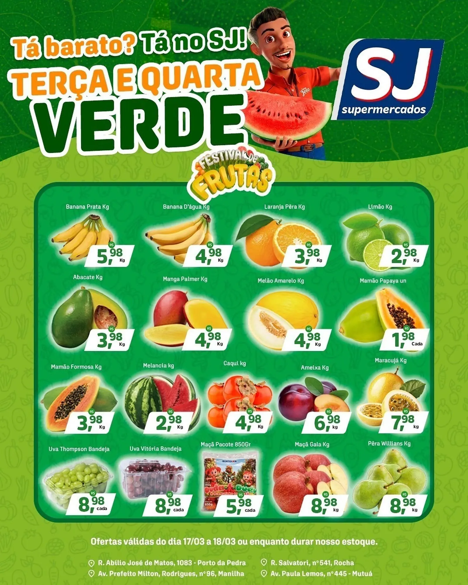 Encarte de Encarte Sj Supermercados 17 de março até 18 de março 2026 - Pagina 3