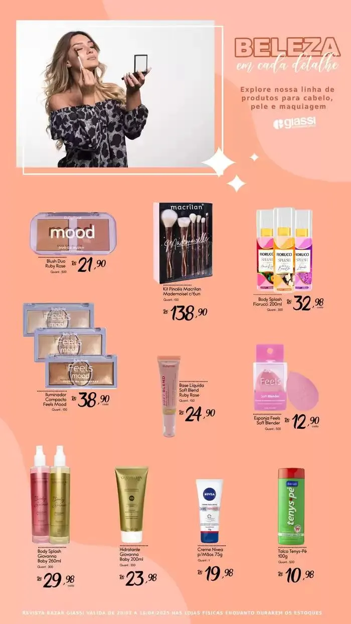 Encarte de Bazar Giassi 20 de março até 16 de abril 2025 - Pagina 7