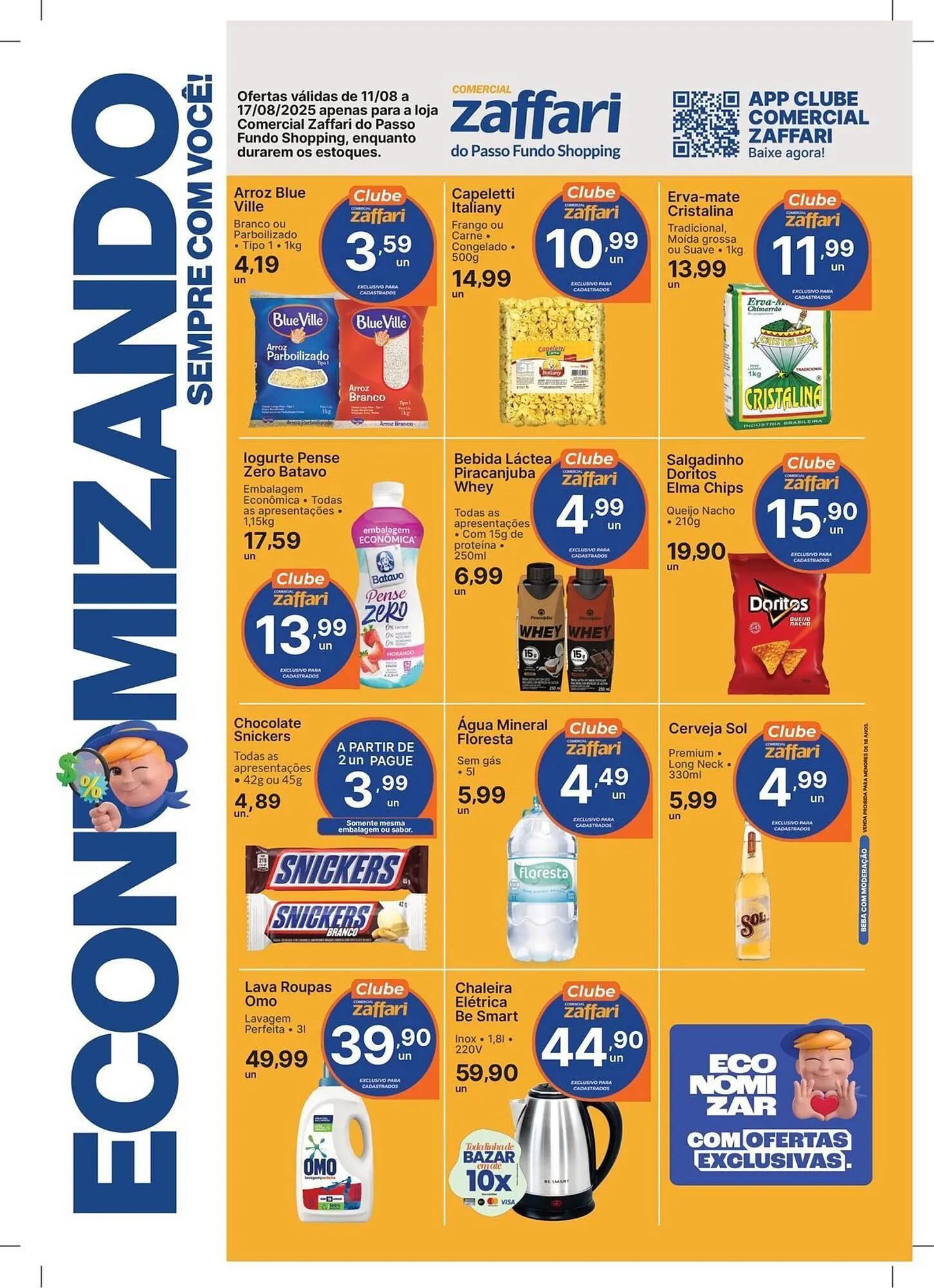 Encarte de Catálogo Comercial Zaffari 11 de agosto até 17 de agosto 2025 - Pagina 1