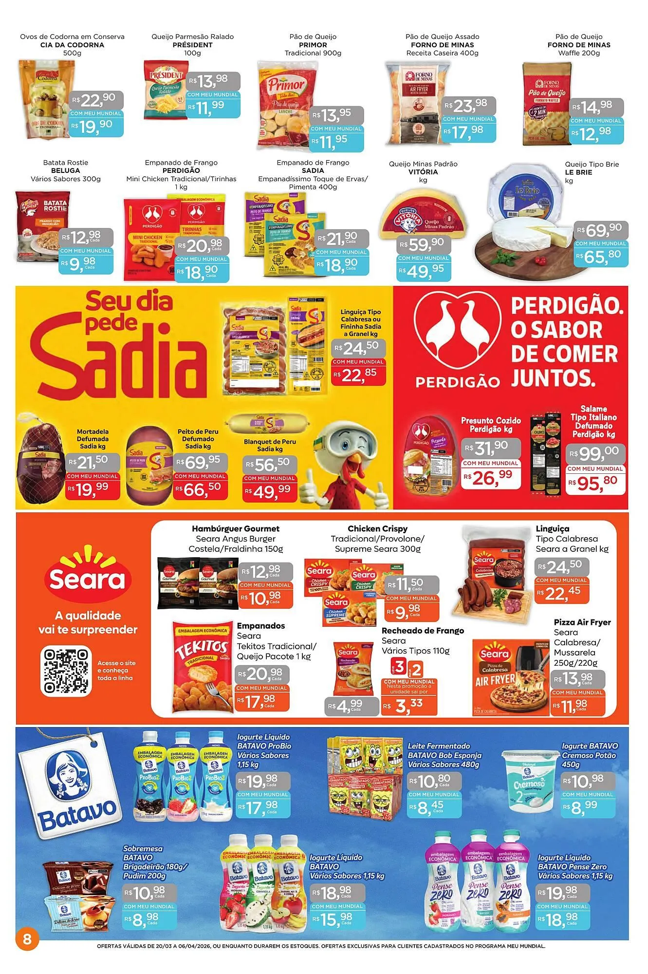 Encarte de Encarte Supermercados Mundial 19 de março até 6 de abril 2026 - Pagina 8