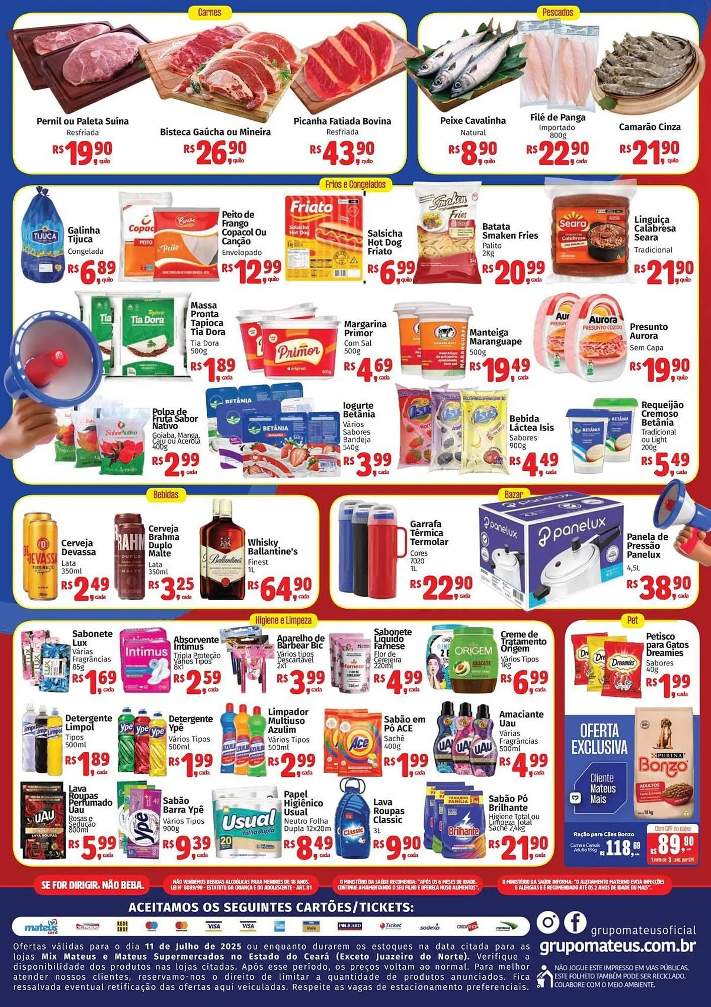 Encarte de Catálogo Supermercados Mateus 11 de julho até 11 de julho 2025 - Pagina 2