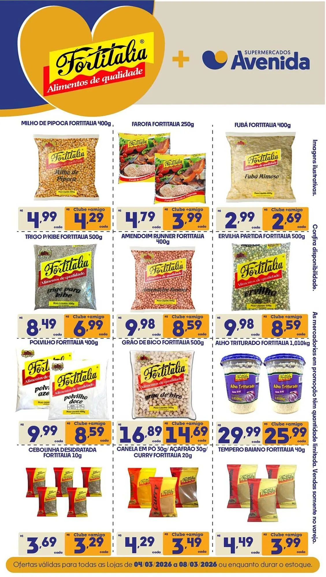 Encarte de Catálogo Supermercados Avenida 4 de março até 11 de março 2026 - Pagina 3