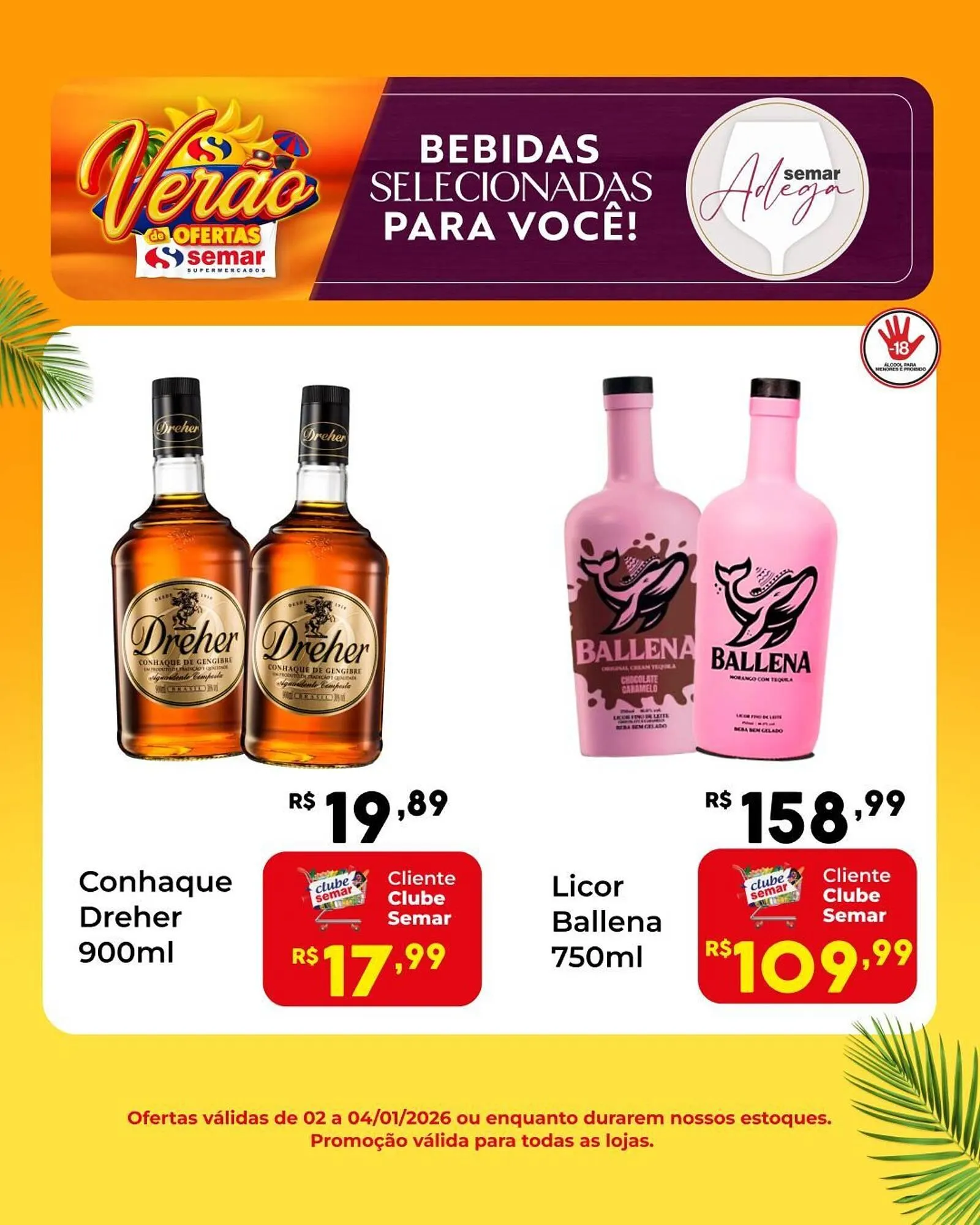 Encarte de Folheto Semar Supermercado 2 de janeiro até 4 de janeiro 2026 - Pagina 3