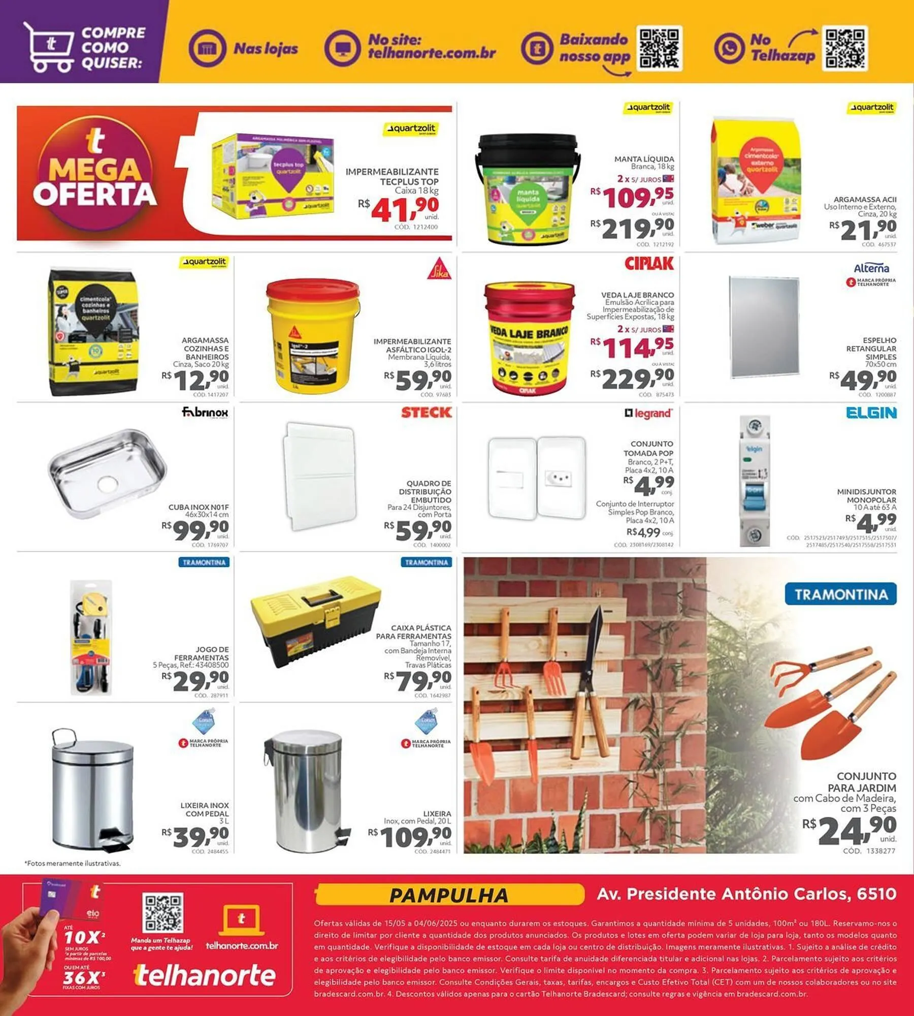 Encarte de Catálogo Telhanorte 15 de maio até 4 de junho 2025 - Pagina 4