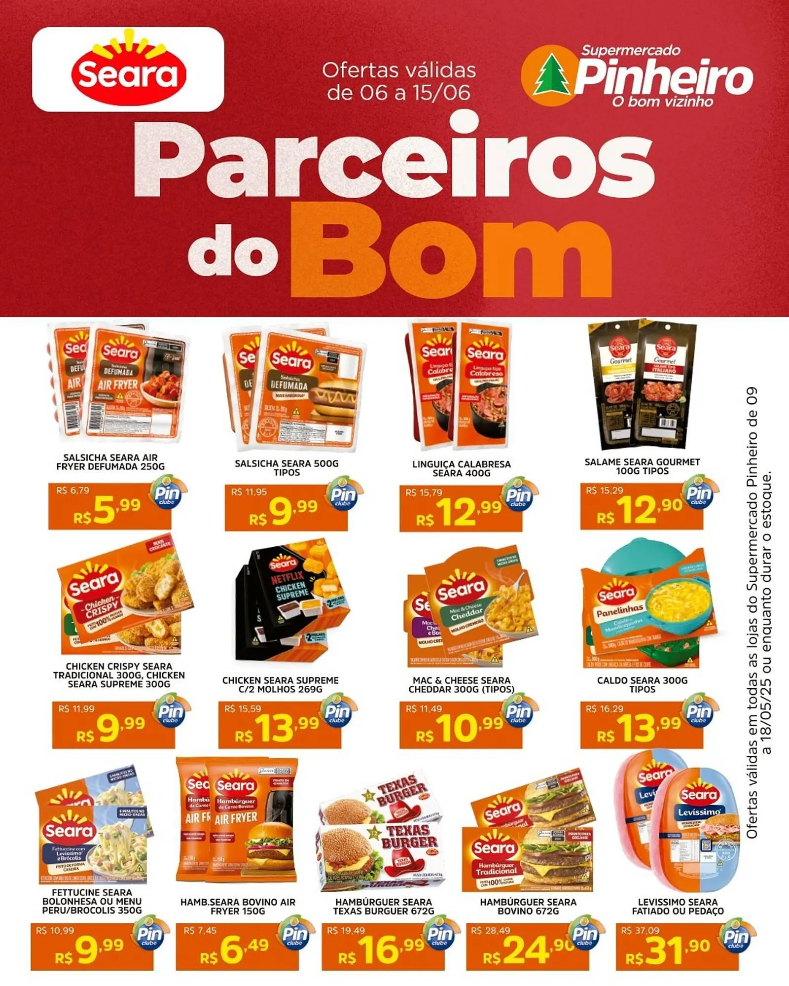 Encarte de Catálogo Pinheiro Supermercado 6 de junho até 15 de junho 2025 - Pagina 3