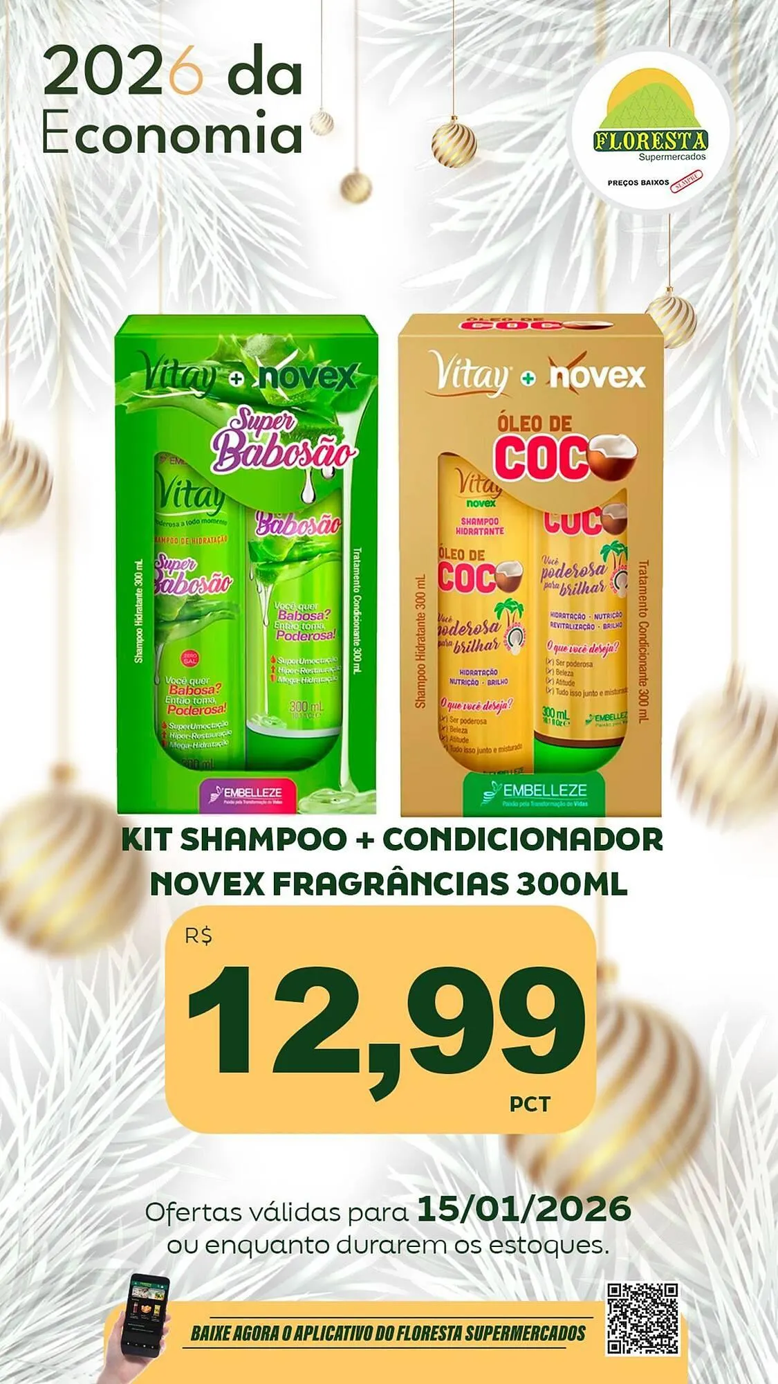 Encarte de Catálogo Floresta Supermercados 15 de janeiro até 17 de janeiro 2026 - Pagina 47