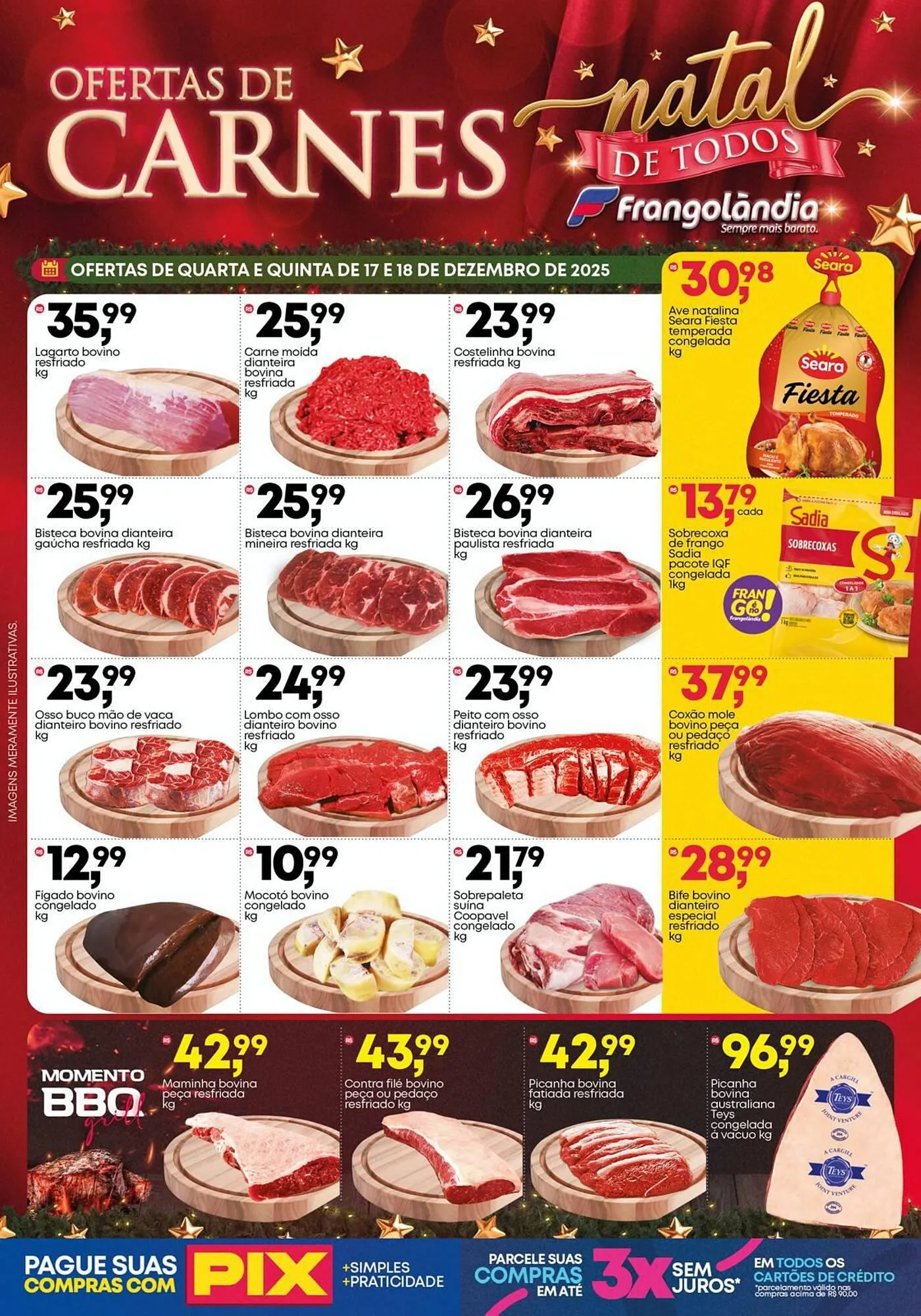 Encarte de Encarte Frangolândia 17 de dezembro até 18 de dezembro 2025 - Pagina 1
