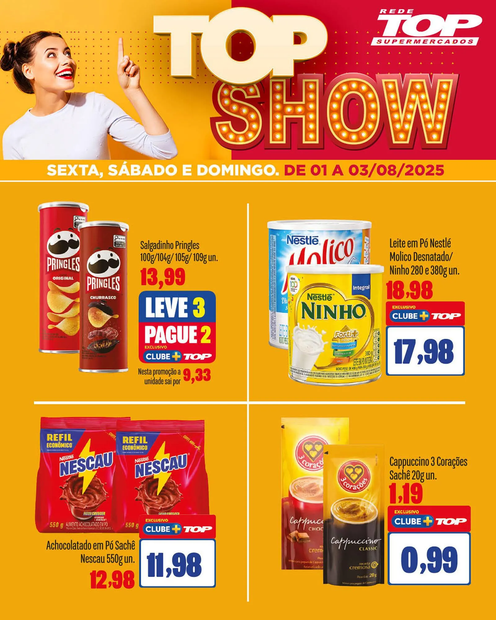 Encarte de Catálogo Rede Top 1 de agosto até 3 de agosto 2025 - Pagina 5