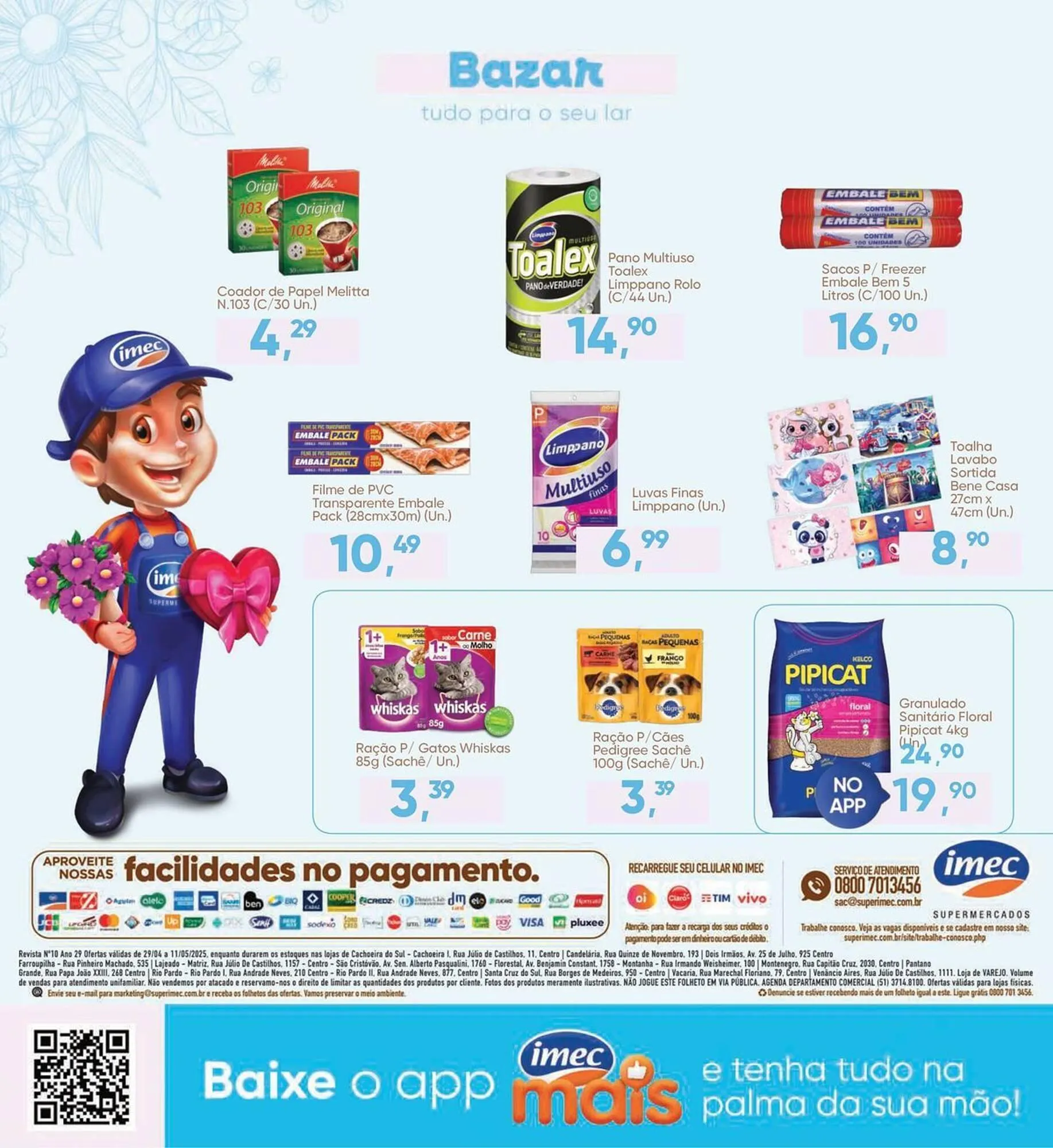 Encarte de Catálogo Imec Supermercados 2 de maio até 11 de maio 2025 - Pagina 16