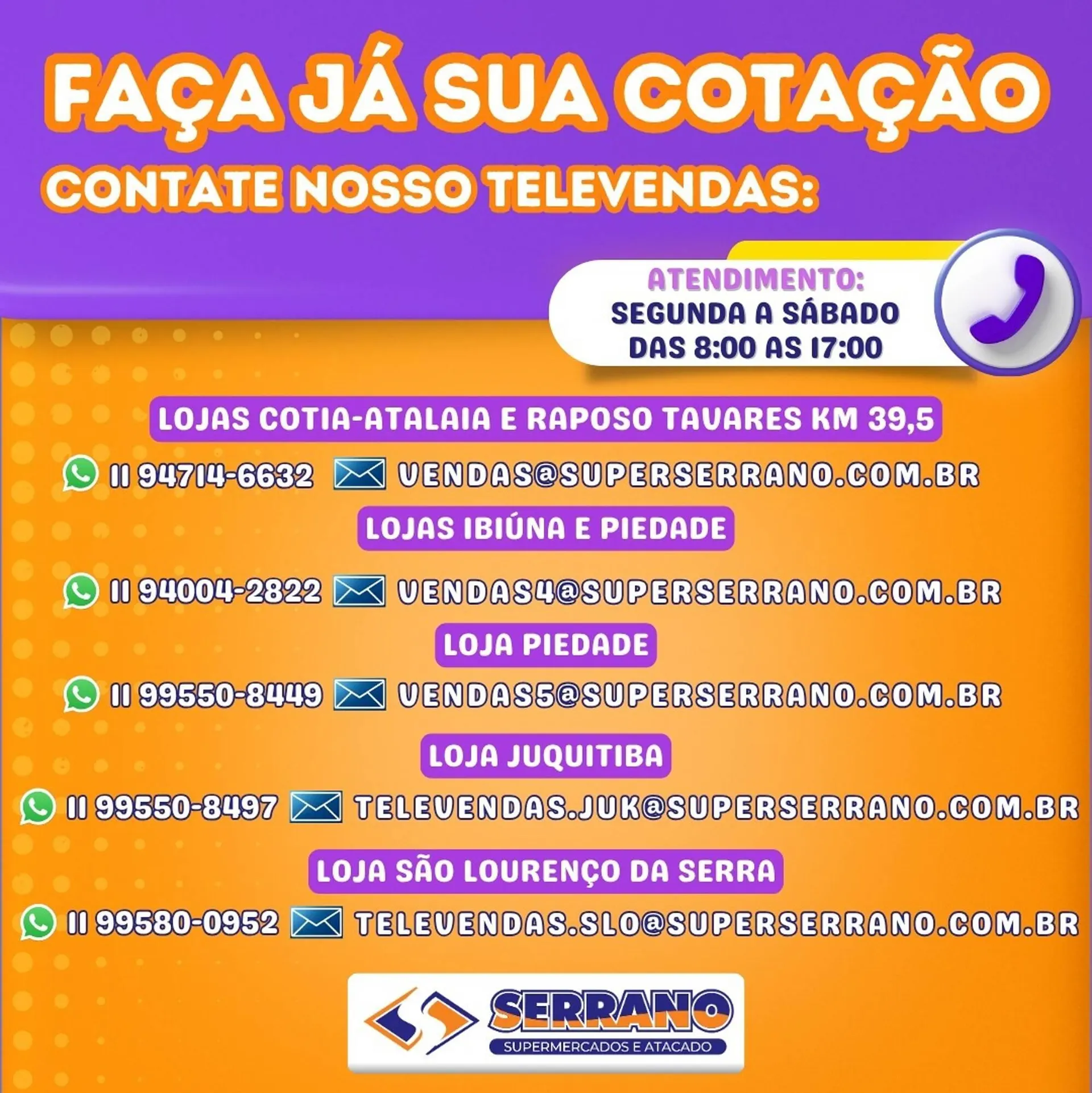 Encarte de Catálogo Serrano Supermercado 13 de maio até 19 de maio 2026 - Pagina 10