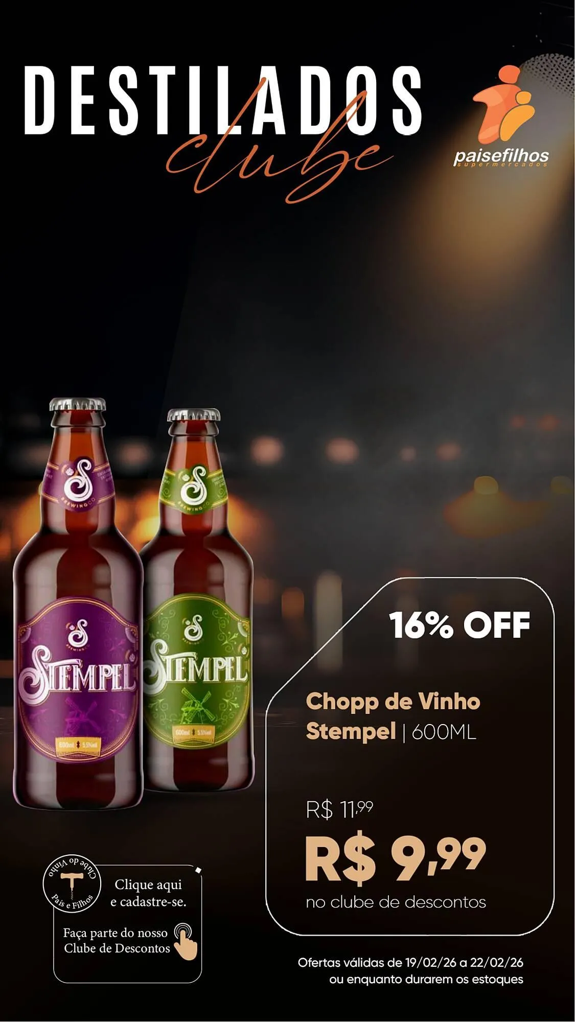 Encarte de Catálogo Pais e Filhos Supermercados 20 de fevereiro até 22 de fevereiro 2026 - Pagina 2