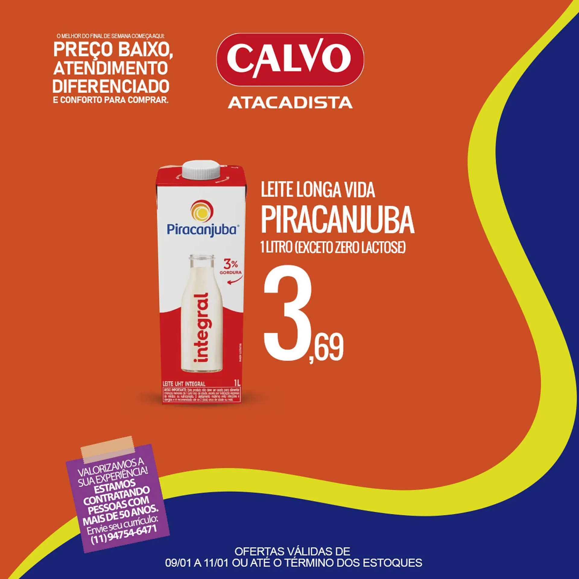 Encarte de Folheto Calvo Atacadista 10 de janeiro até 11 de janeiro 2026 - Pagina 2