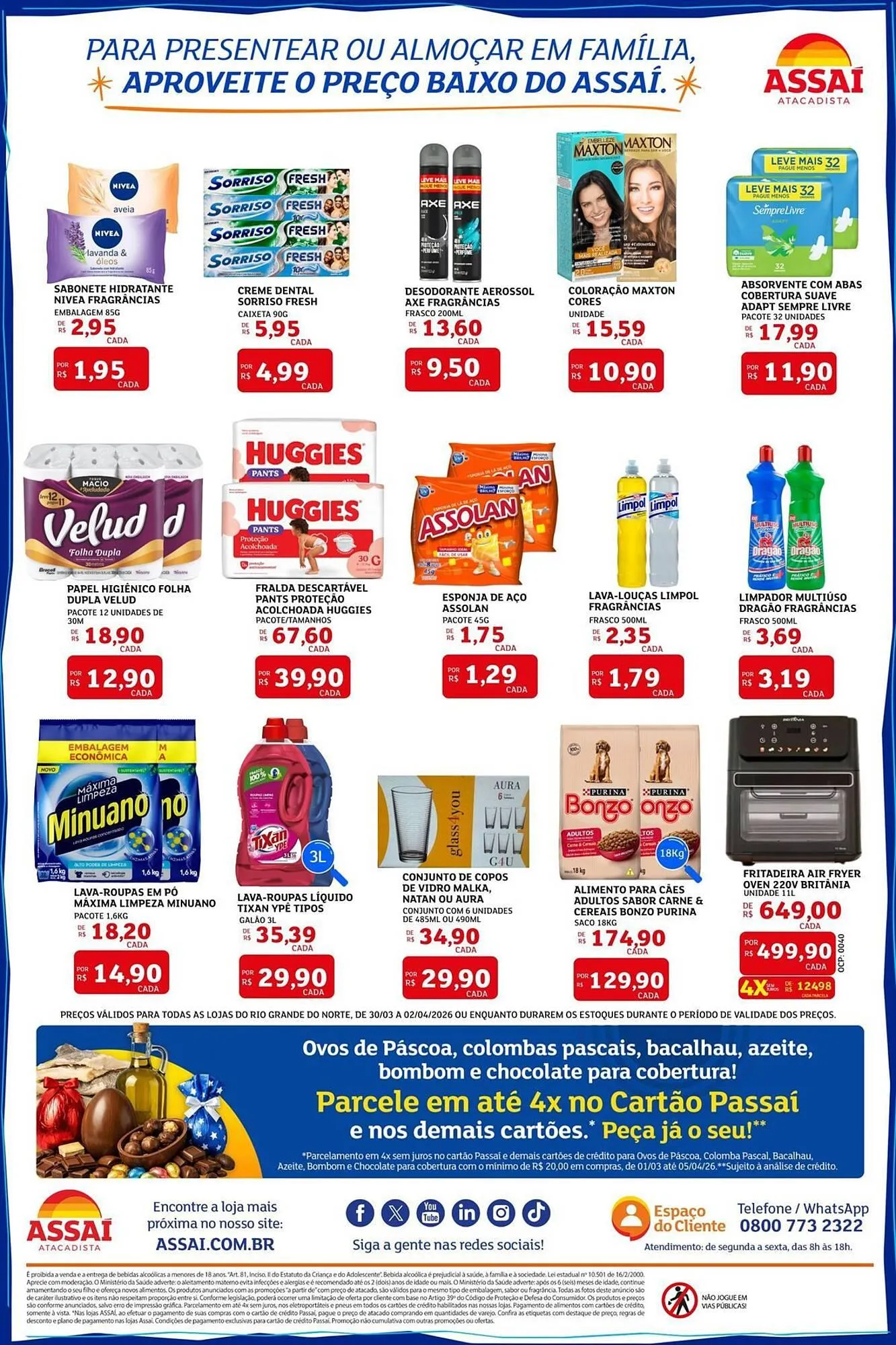 Encarte de Encarte Assaí Atacadista 30 de março até 2 de abril 2026 - Pagina 4