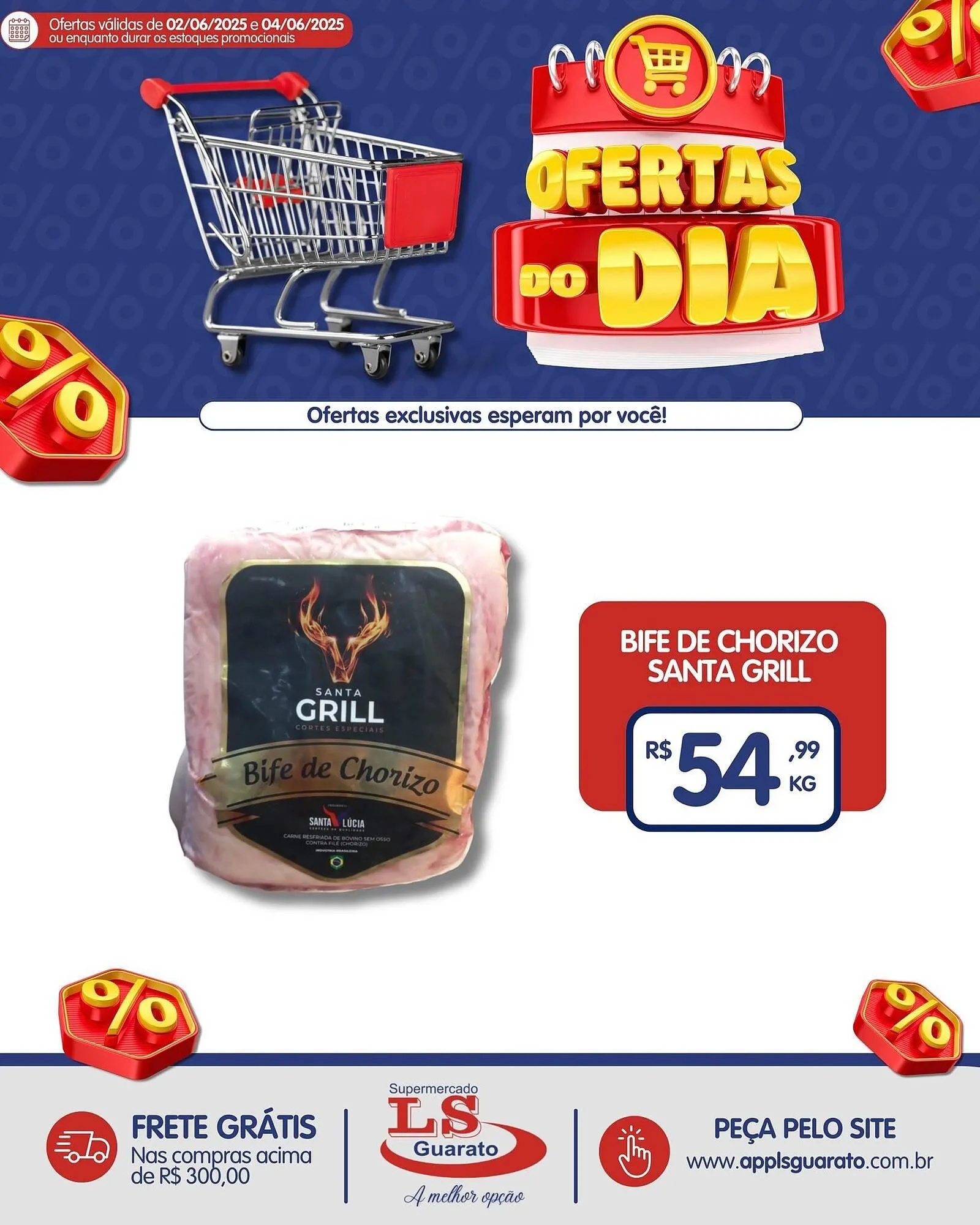 Encarte de Catálogo Supermercado LS Guarato 2 de junho até 4 de junho 2025 - Pagina 3