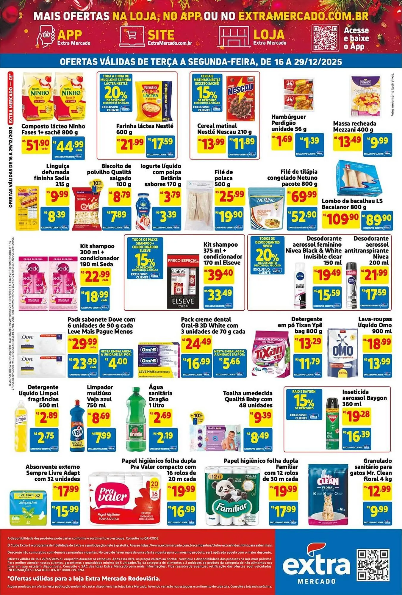 Encarte de Encarte Mercado Extra 16 de dezembro até 29 de dezembro 2025 - Pagina 2