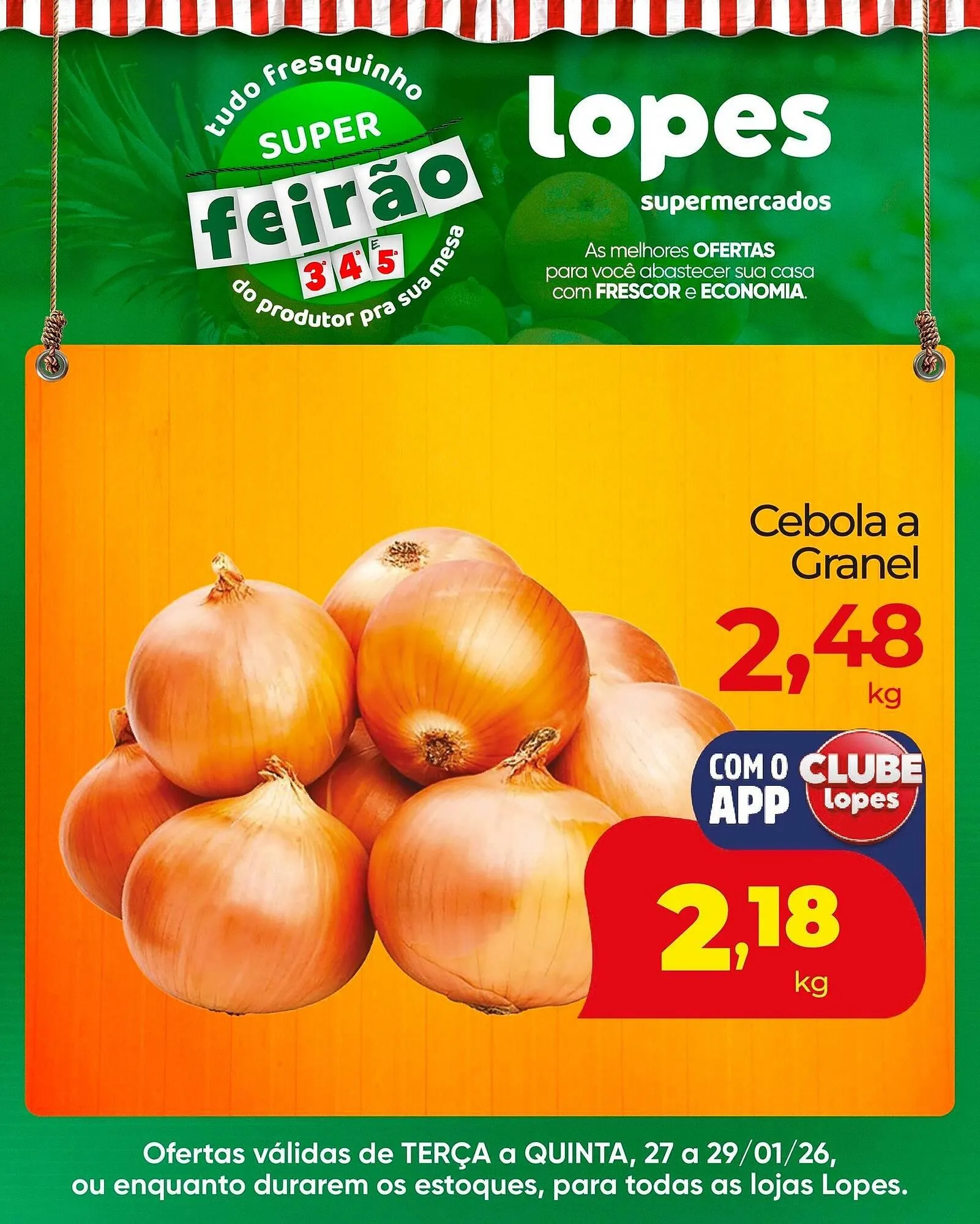 Encarte de Folheto Lopes Supermercados 27 de janeiro até 29 de janeiro 2026 - Pagina 2