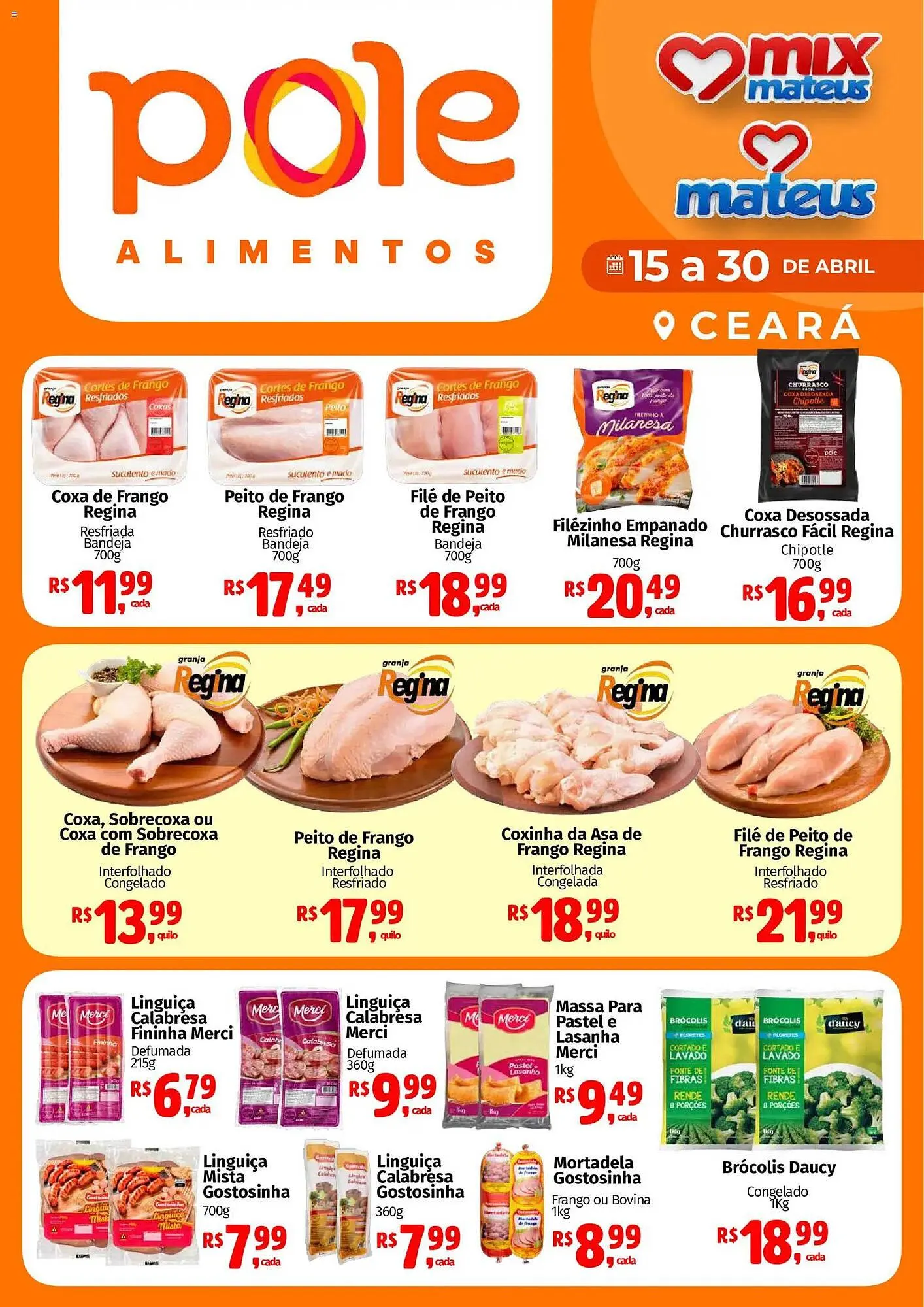 Encarte de Catálogo Supermercados Mateus 15 de abril até 30 de abril 2026 - Pagina 1