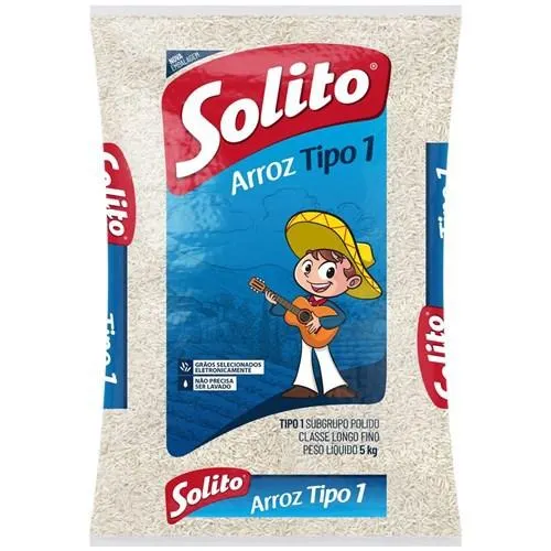 Arroz Tipo 1 Solito Pacote 5kg