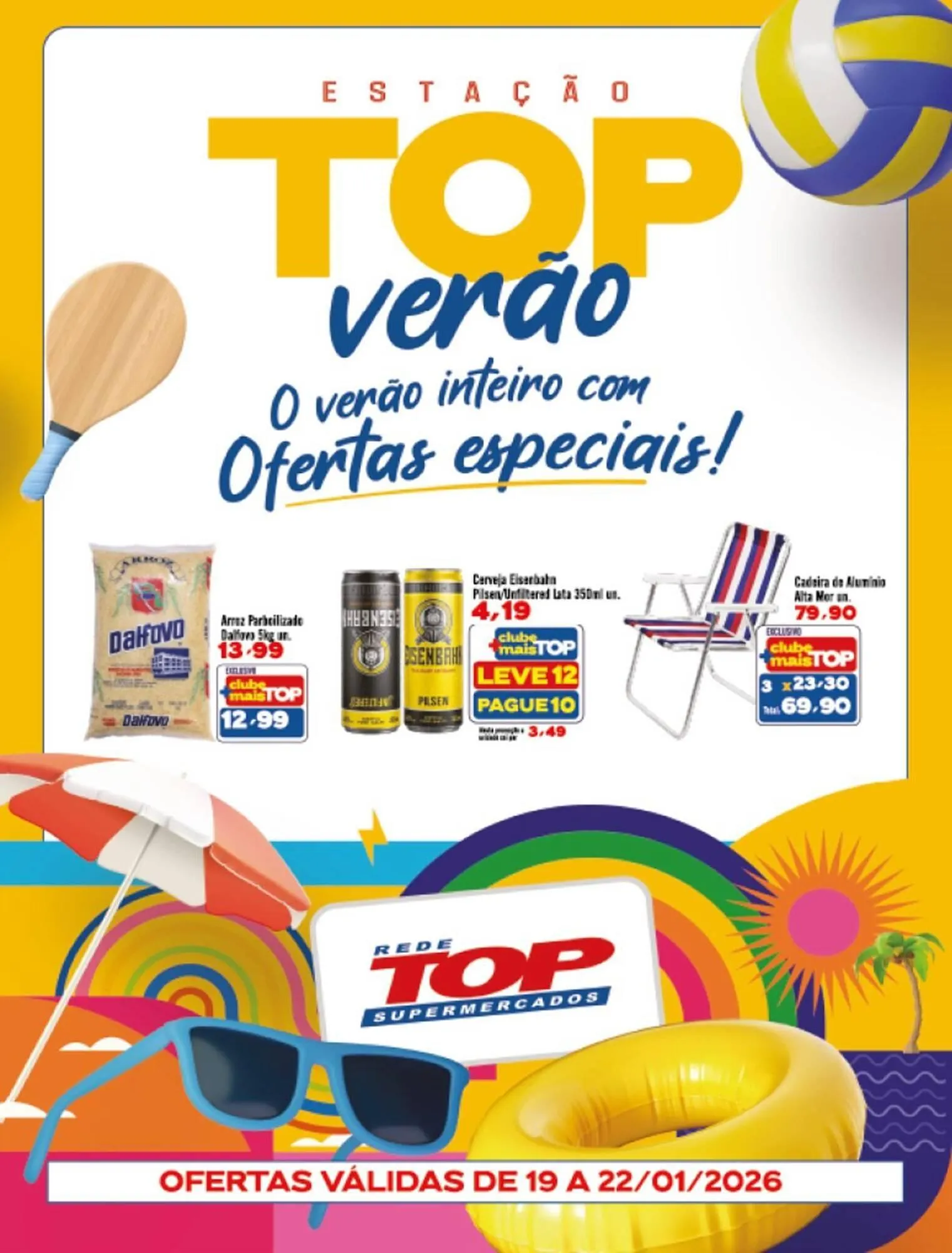 Encarte de Encarte Rede Top 19 de janeiro até 22 de janeiro 2026 - Pagina 1