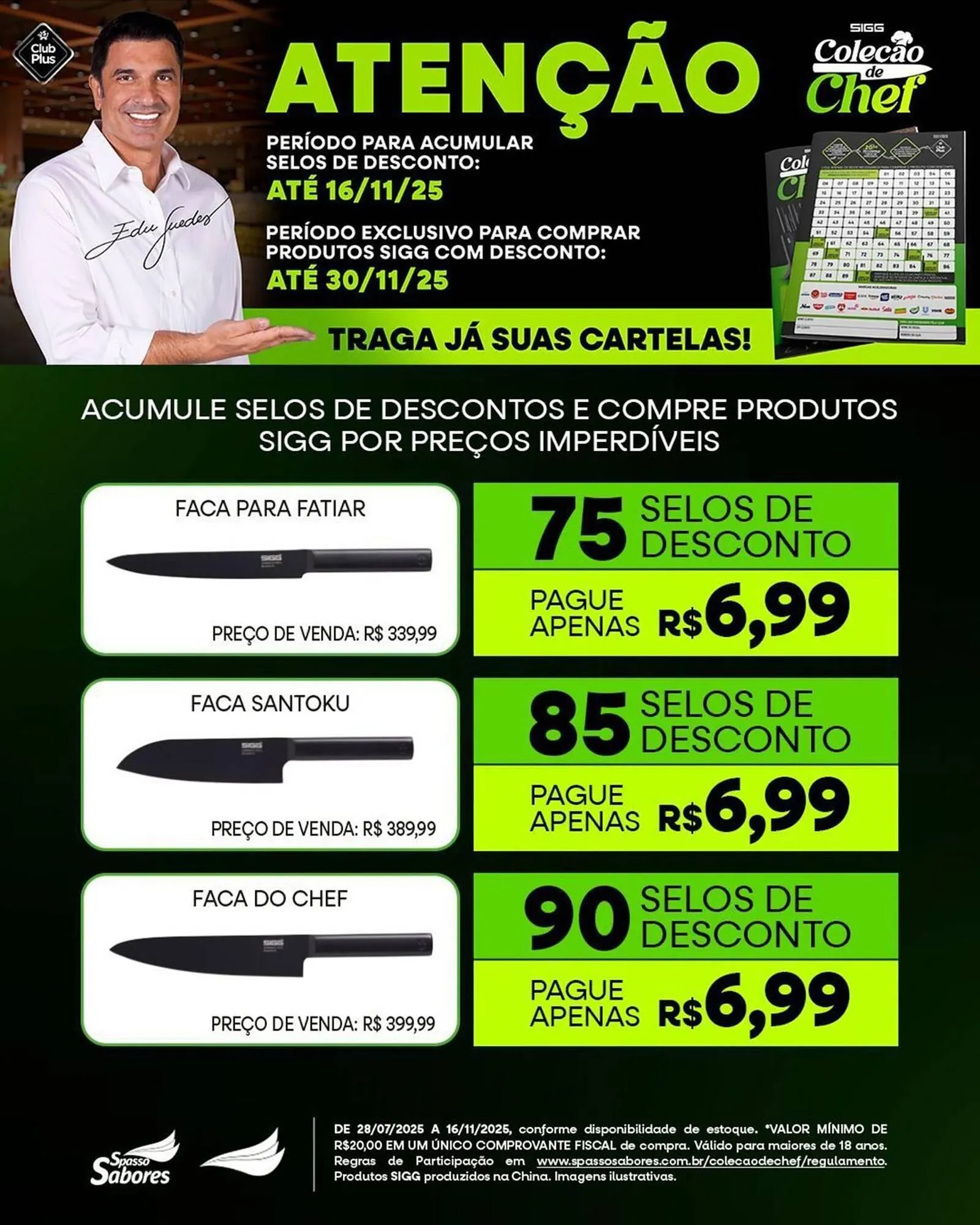 Encarte de Folheto Spasso Sabores 28 de outubro até 16 de novembro 2025 - Pagina 2