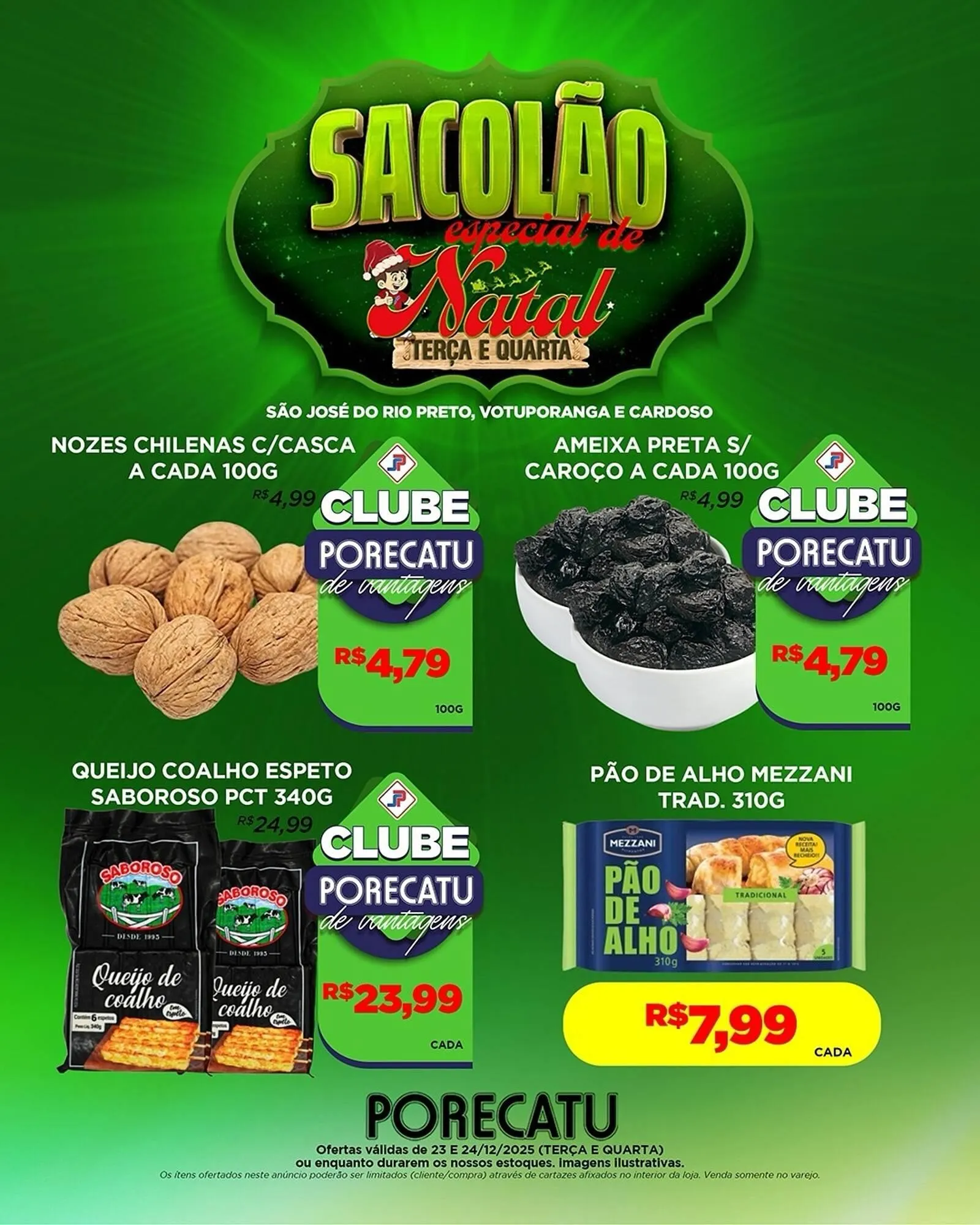 Encarte de Catálogo Supermercado Porecatu 23 de dezembro até 24 de dezembro 2025 - Pagina 5