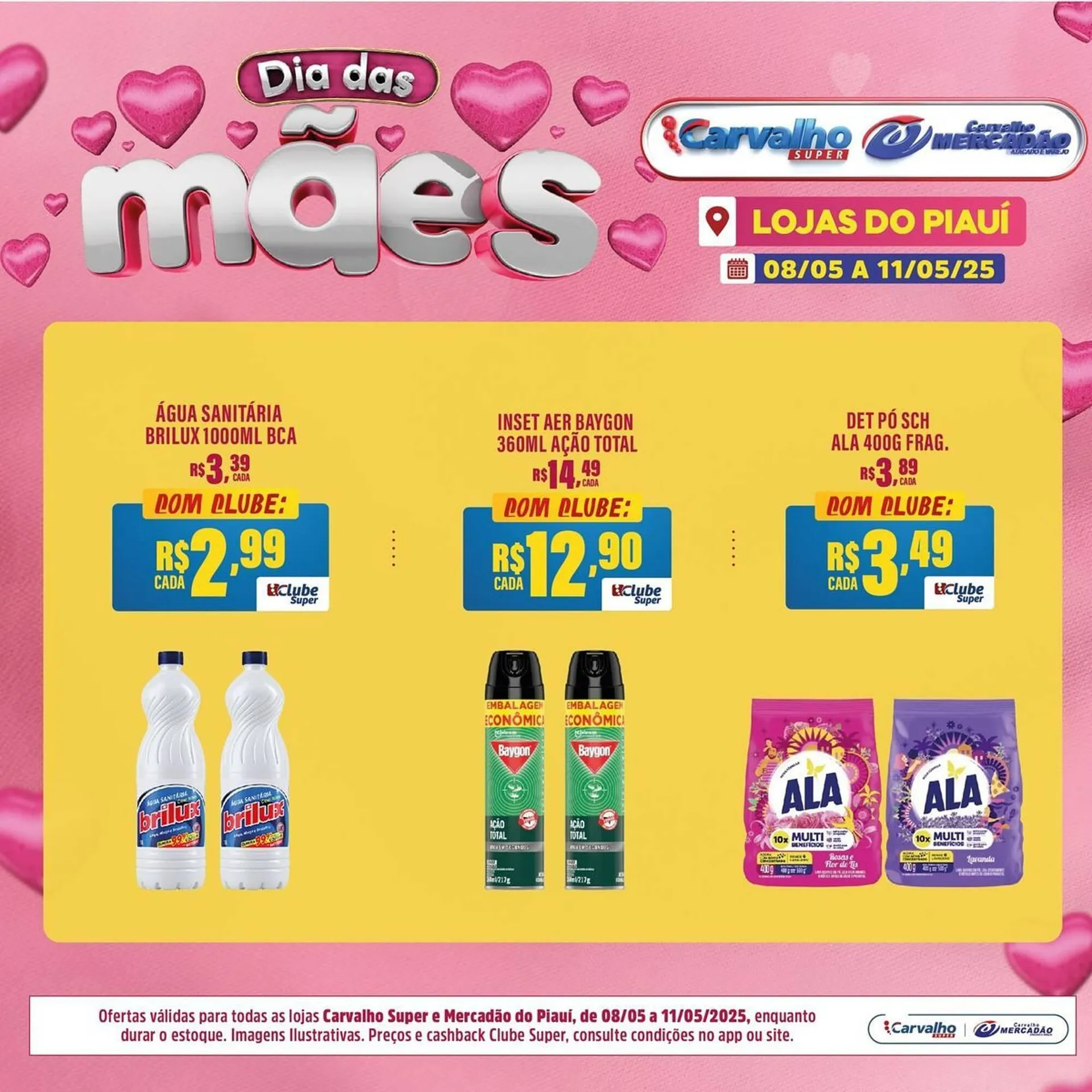 Encarte de Catálogo Carvalho Supermercado 8 de maio até 11 de maio 2025 - Pagina 2