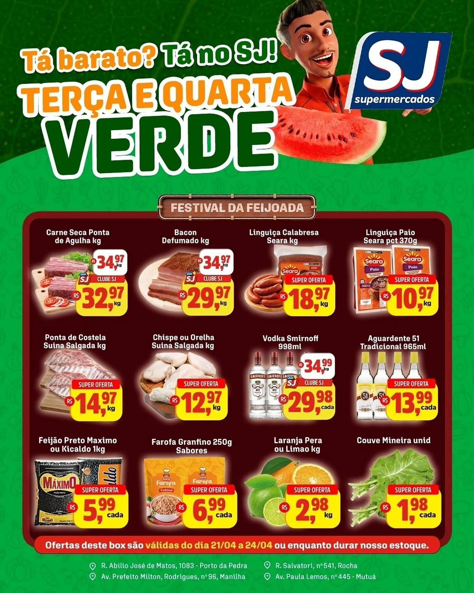 Encarte de Encarte Sj Supermercados 21 de abril até 22 de abril 2026 - Pagina 3
