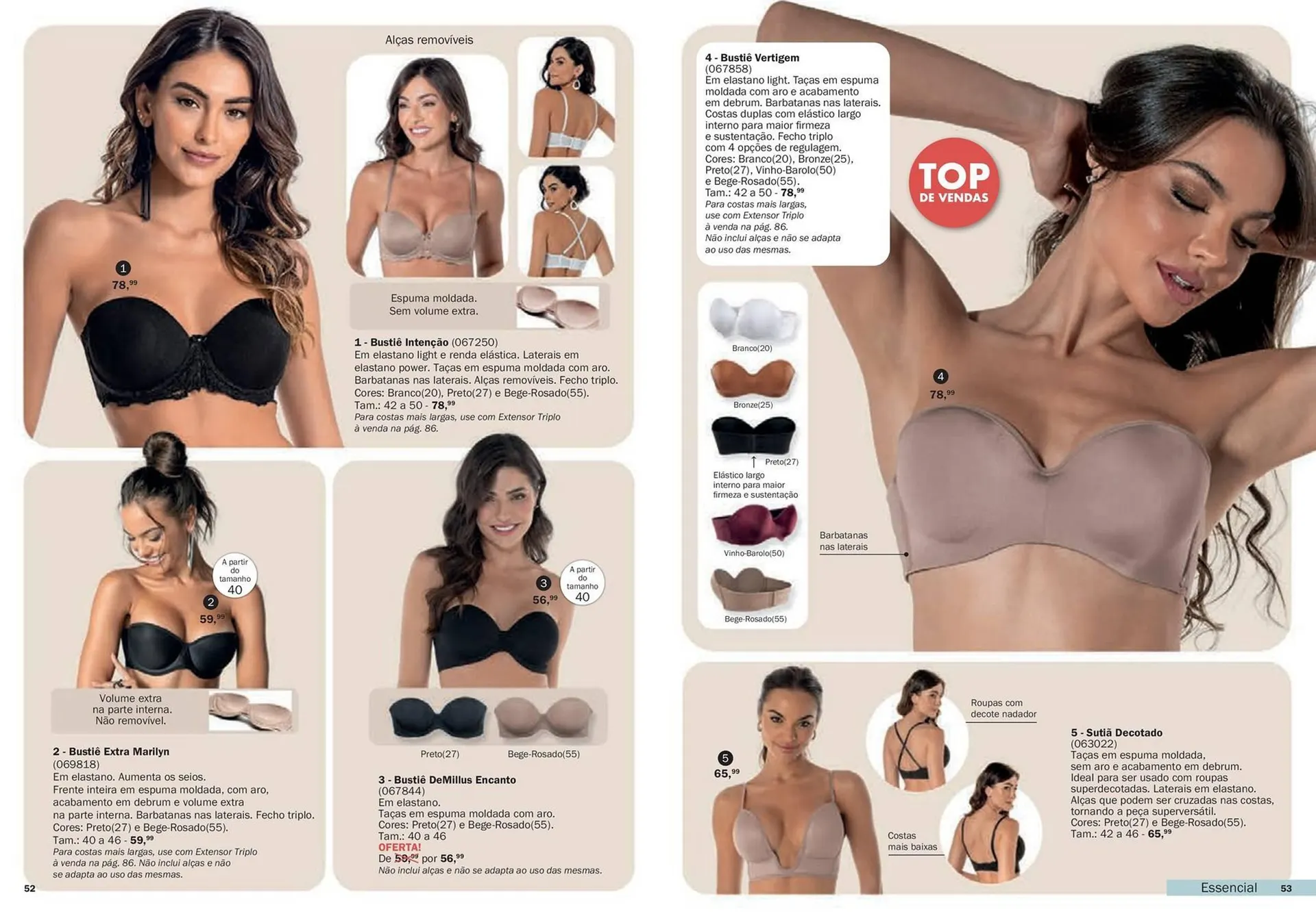 Encarte de Catálogo DeMillus 4 de fevereiro até 30 de abril 2026 - Pagina 27