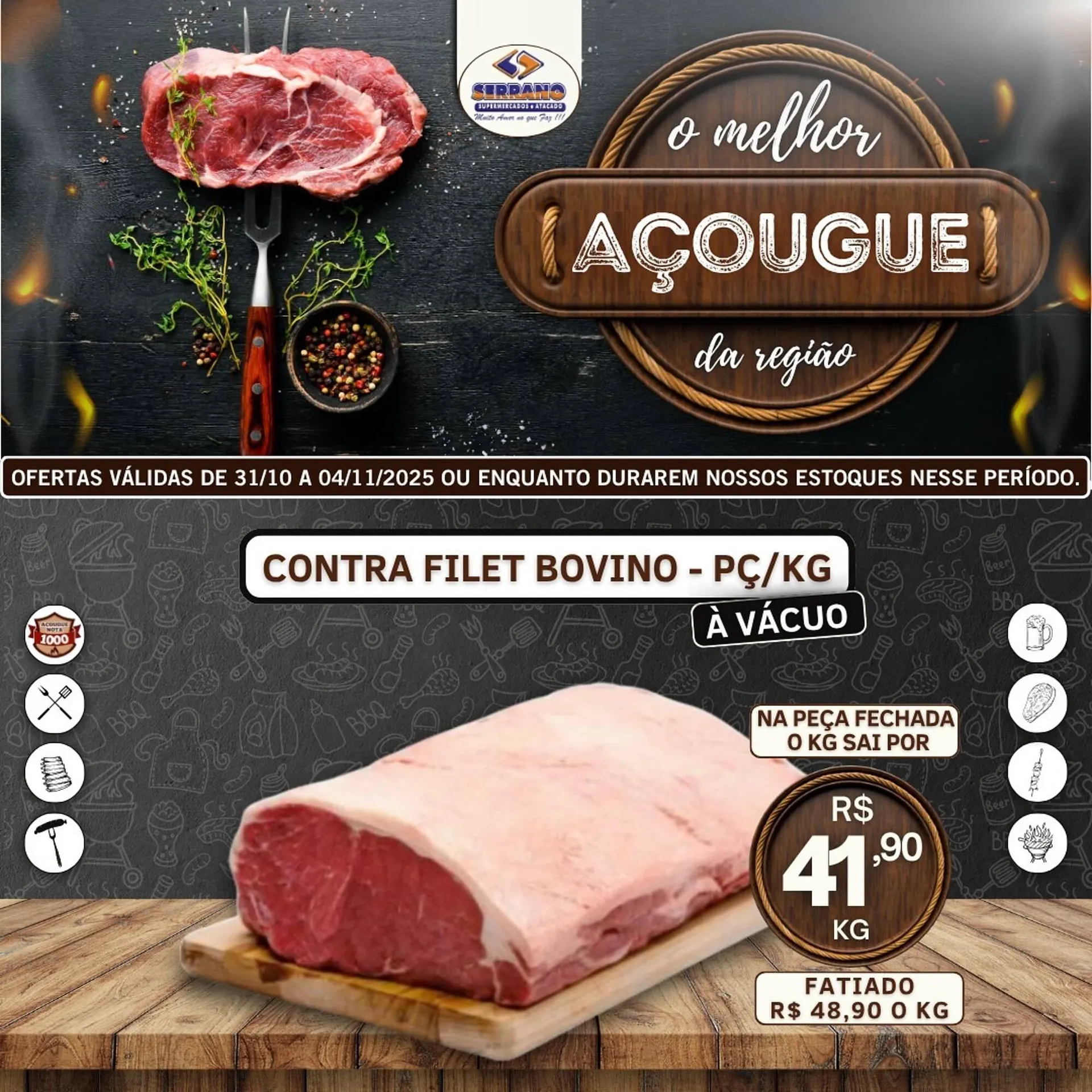 Encarte de Catálogo Serrano Supermercado 1 de novembro até 4 de novembro 2025 - Pagina 3