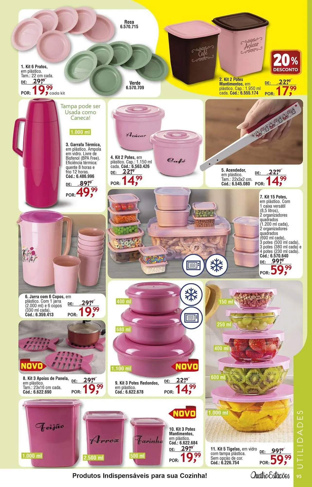 Encarte de Catálogo Quatro Estações 28 de abril até 30 de abril 2025 - Pagina 91