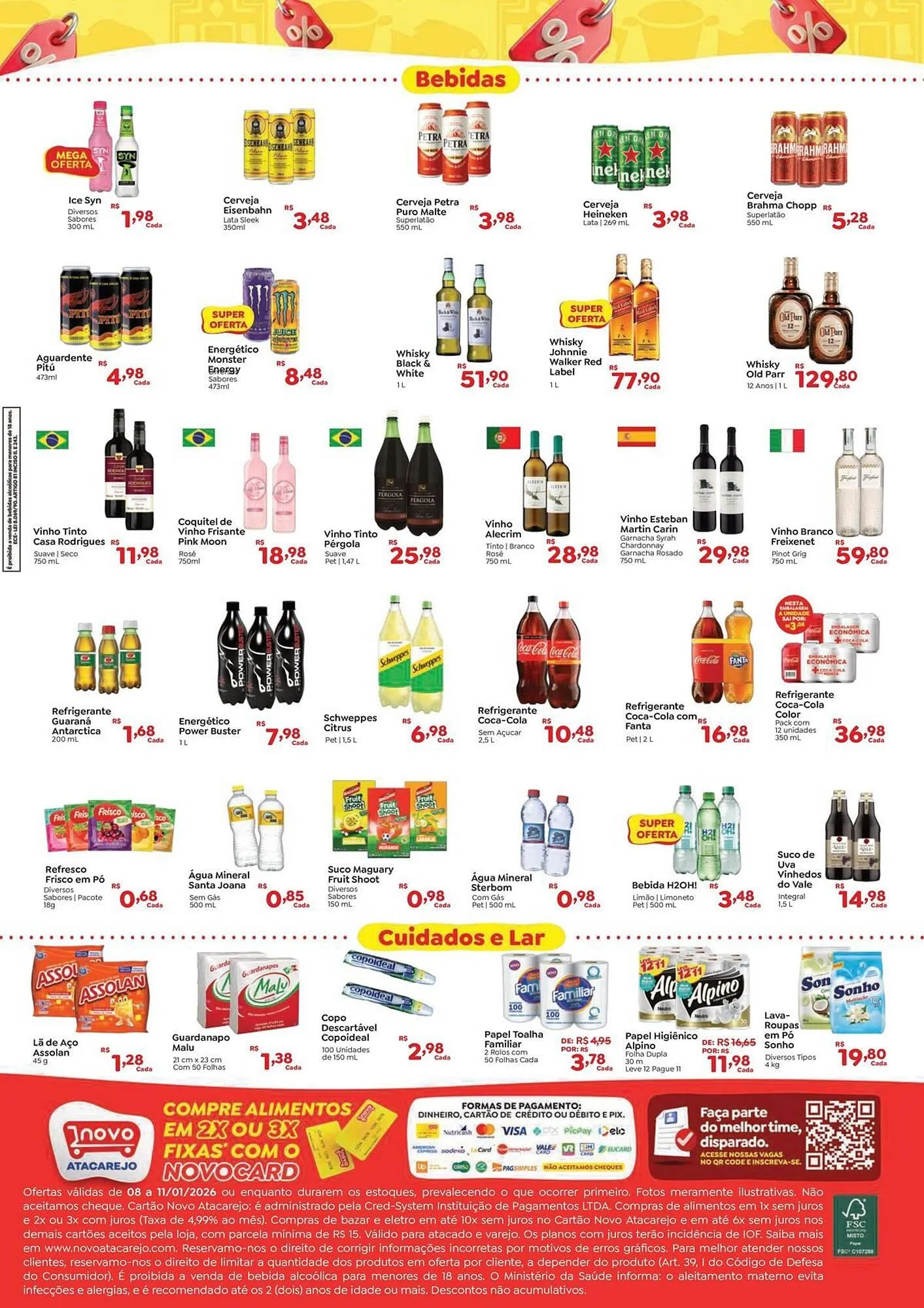 Encarte de Folheto Novo Atacarejo 8 de janeiro até 11 de janeiro 2026 - Pagina 2