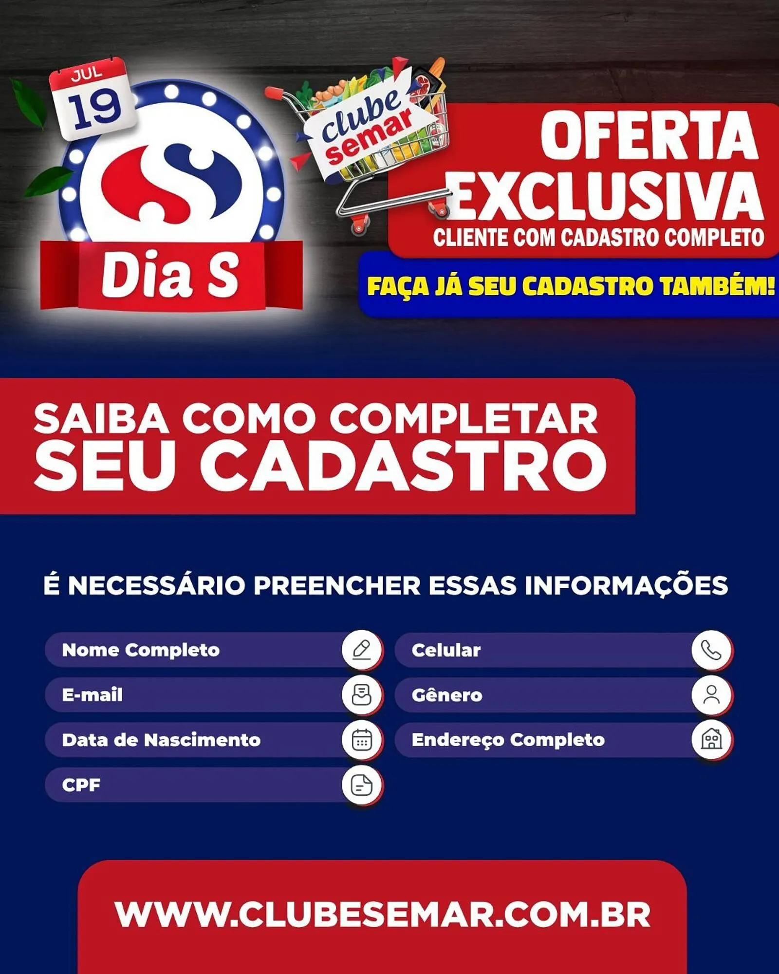 Encarte de Catálogo Semar Supermercado 18 de julho até 19 de julho 2025 - Pagina 4