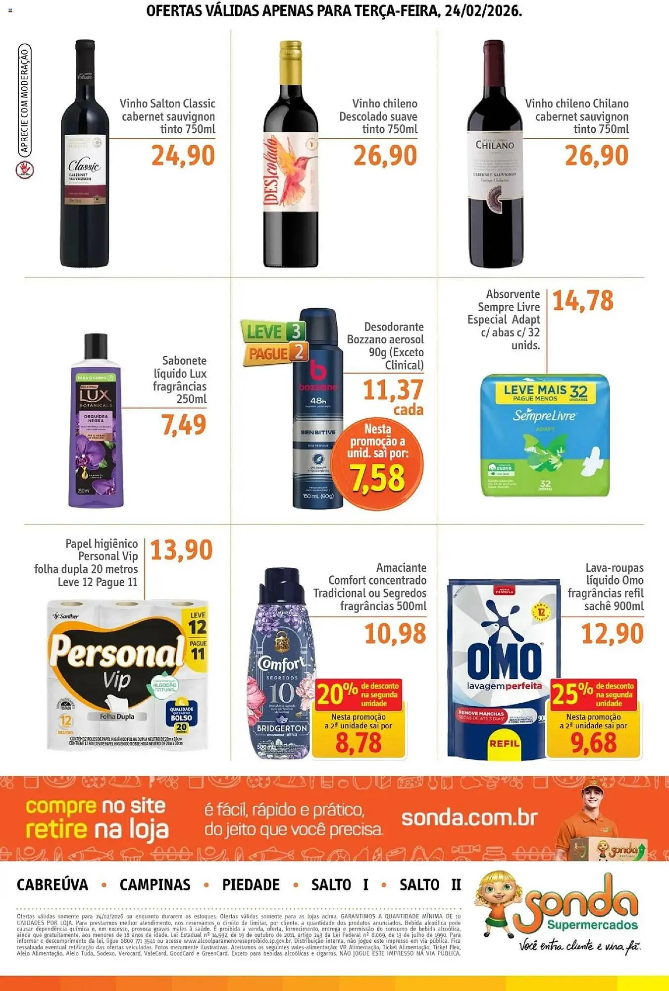 Encarte de Folheto Sonda 24 de fevereiro até 24 de fevereiro 2026 - Pagina 4