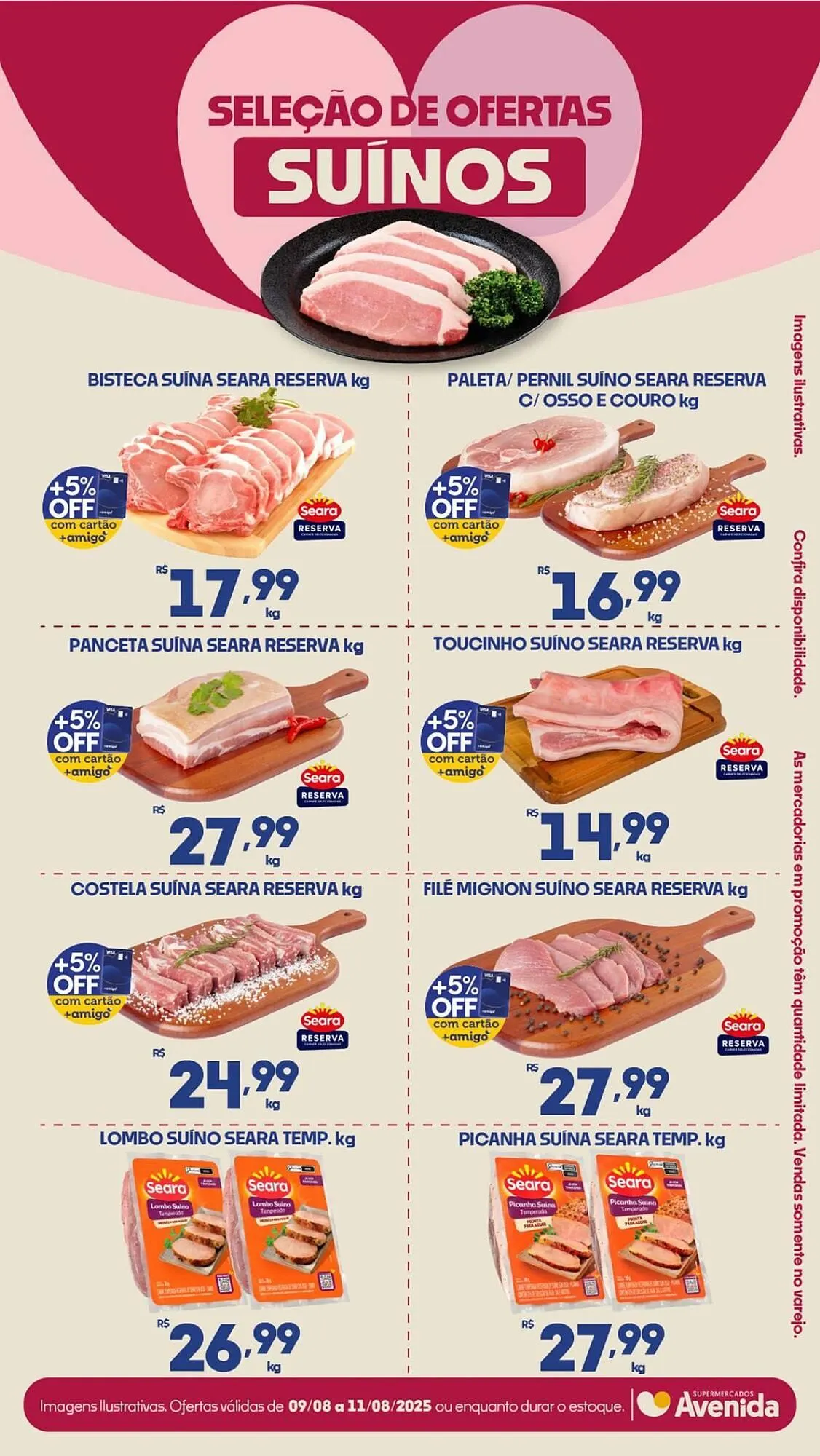 Encarte de Catálogo Supermercados Avenida 11 de agosto até 18 de agosto 2025 - Pagina 4