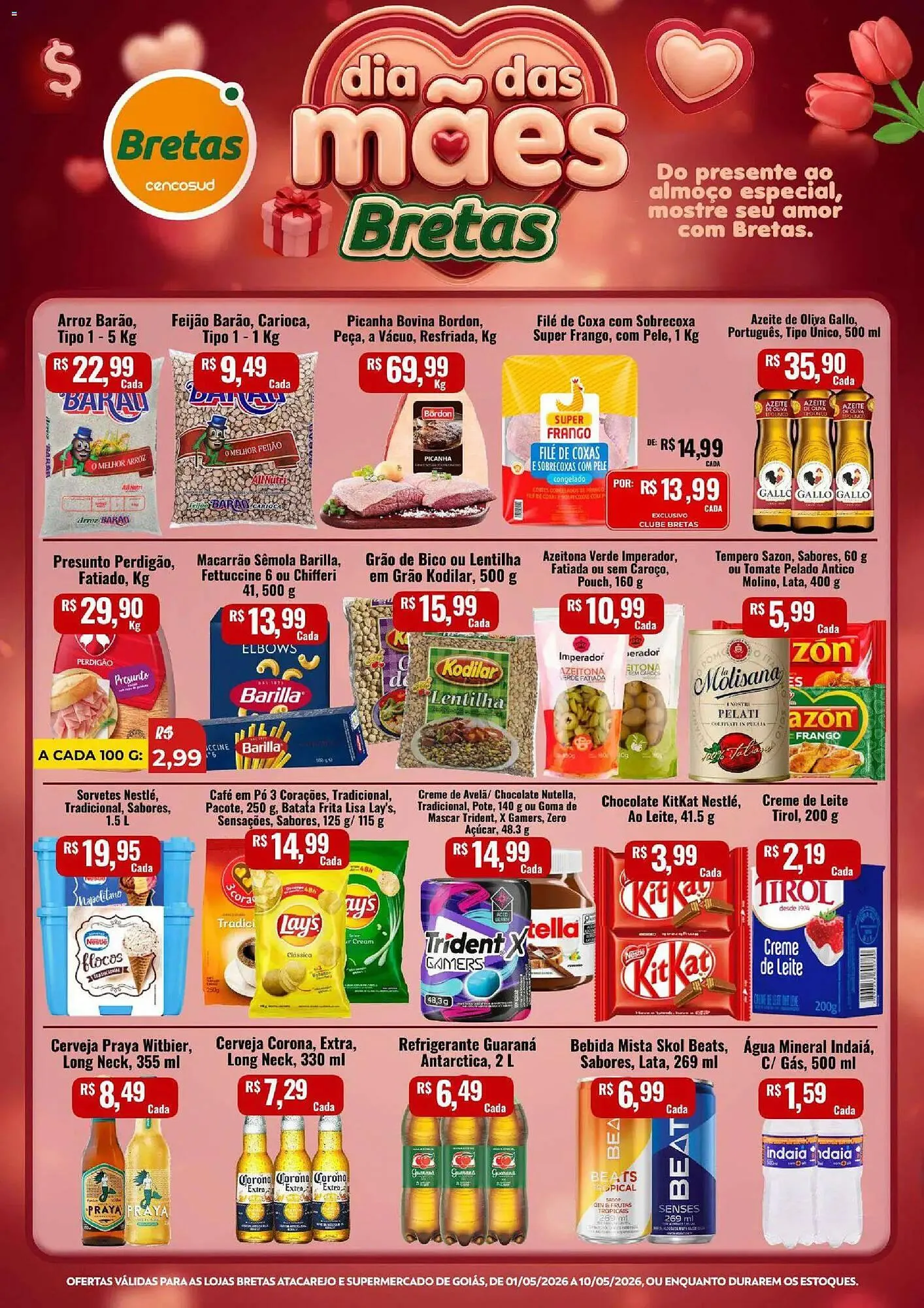 Encarte de Catálogo Supermercados Bretas 1 de maio até 10 de maio 2026 - Pagina 2