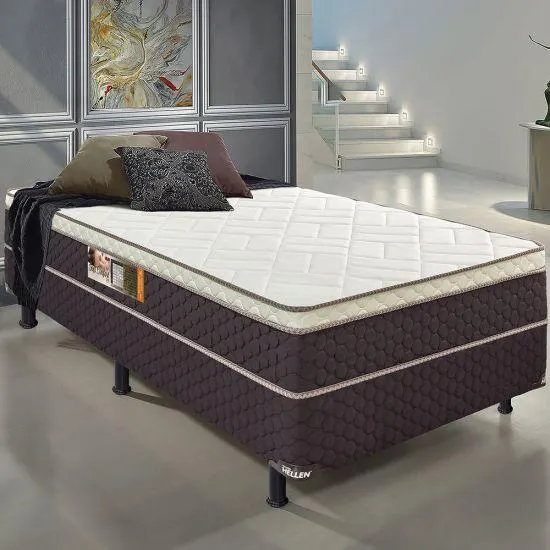 Conjunto Unibox Hellen Soft Confort 88 - Marrom