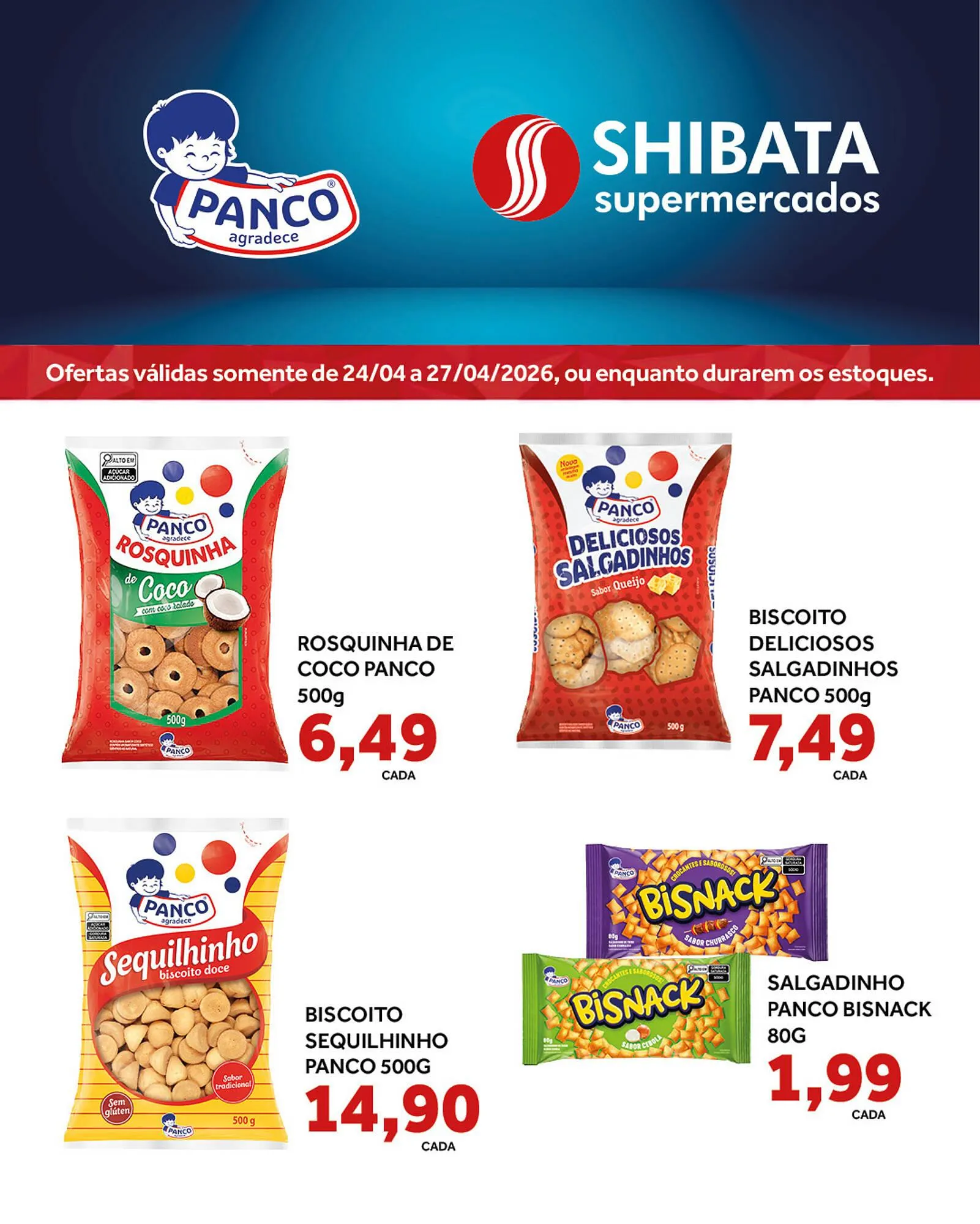 Encarte de Folheto Shibata Supermercados 24 de abril até 27 de abril 2026 - Pagina 2