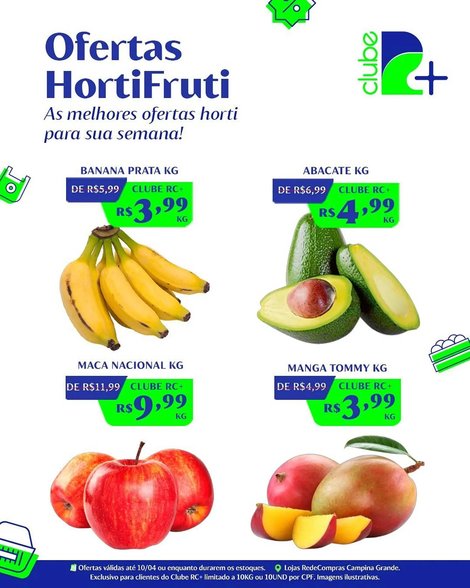 Encarte de Encarte Rede Compras 10 de abril até 10 de abril 2026 - Pagina 1