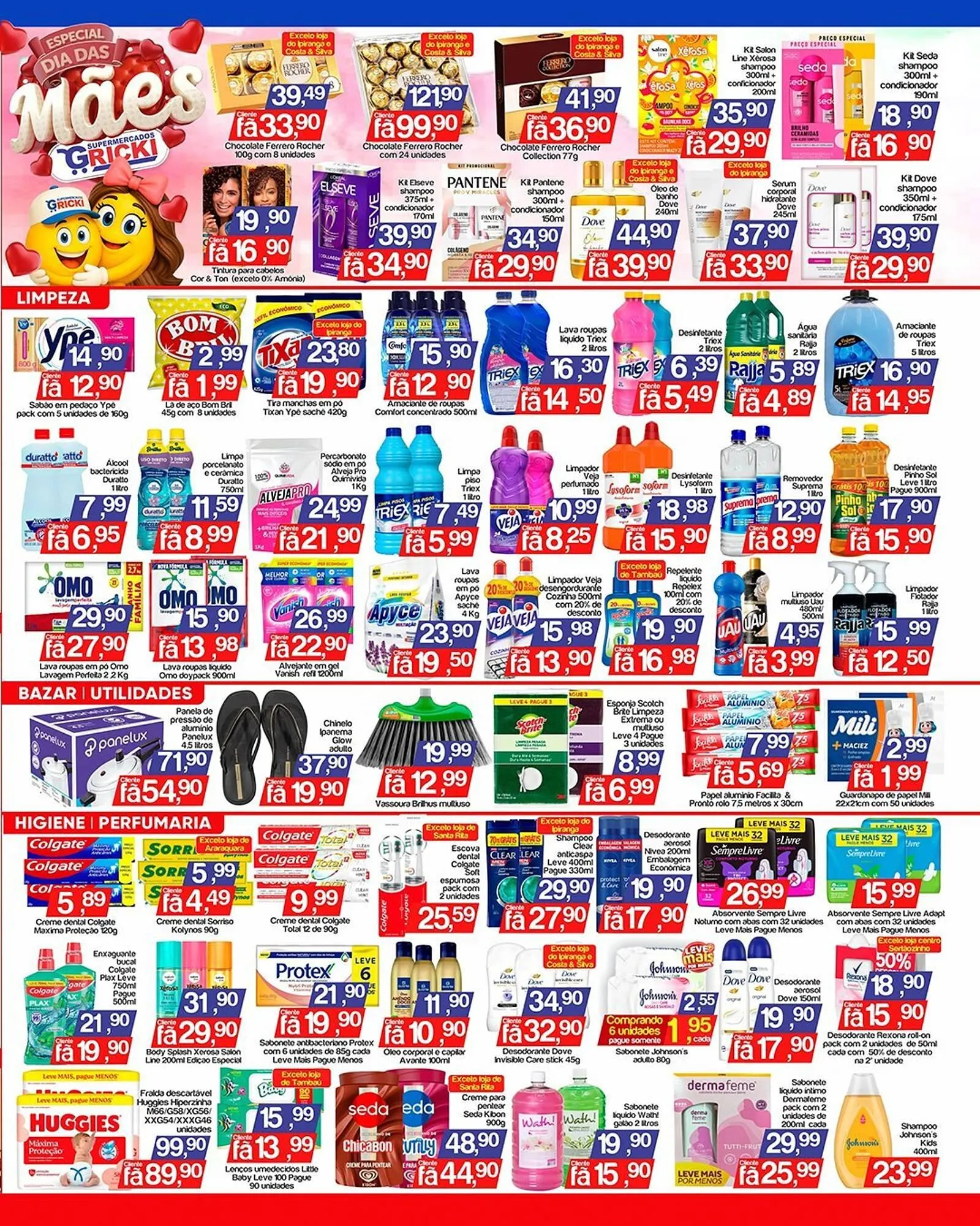 Encarte de Catálogo Supermercados Gricki 8 de maio até 10 de maio 2026 - Pagina 3