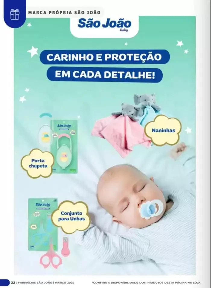 Encarte de Farmácia São João Marco 2025! 4 de março até 31 de março 2025 - Pagina 22